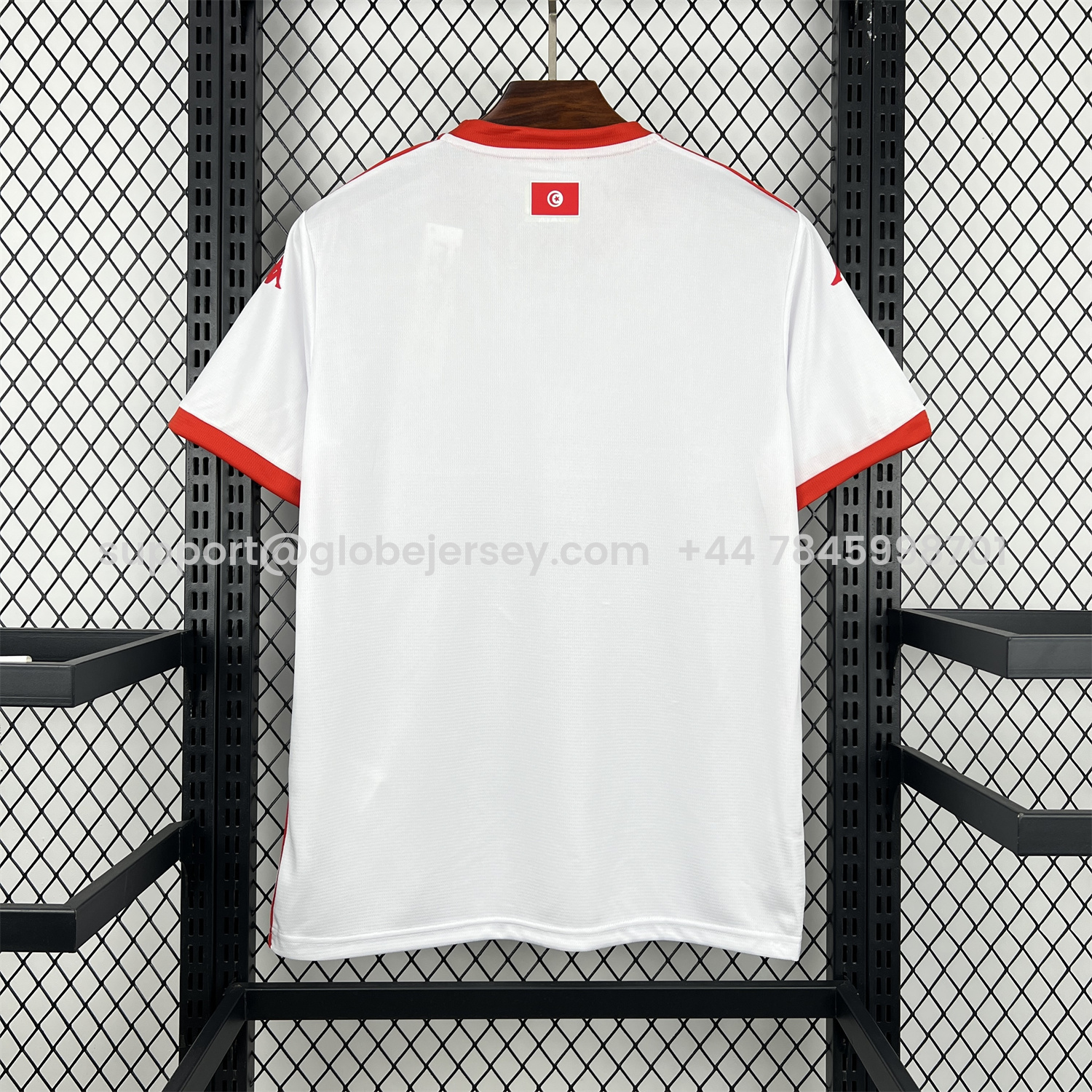 GlobeJersey-Tunisia 2026 Away White Jersey - Fans Version