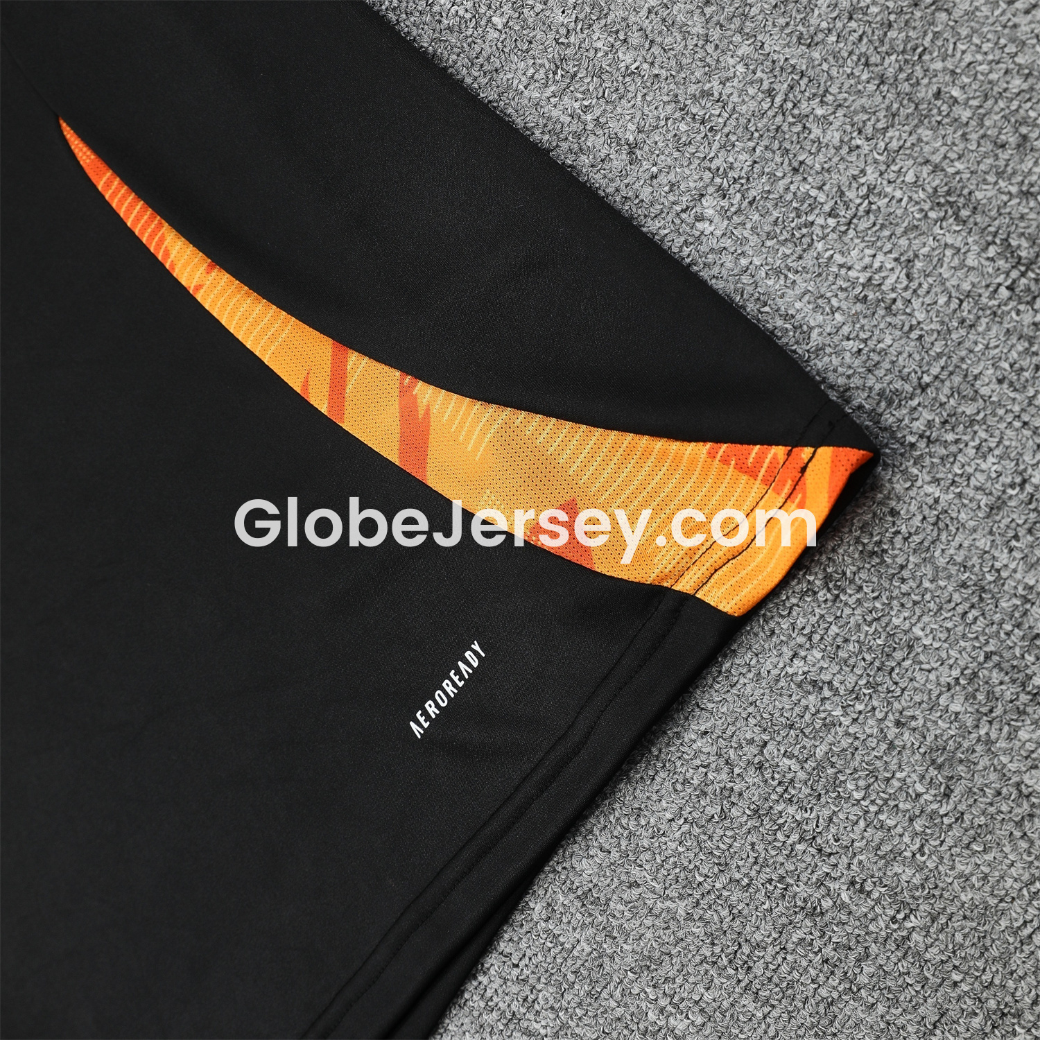 GlobeJersey-Atletico Mineiro 25-26 Short-Sleeve Kids Training Set - Black Top With Black Shorts