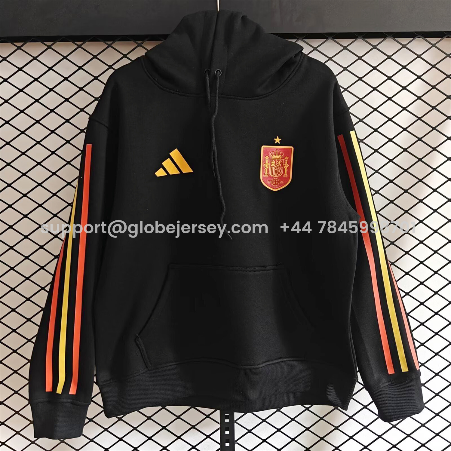 GlobeJersey-Spain 2026 Home Unisex Pullover Hoodie