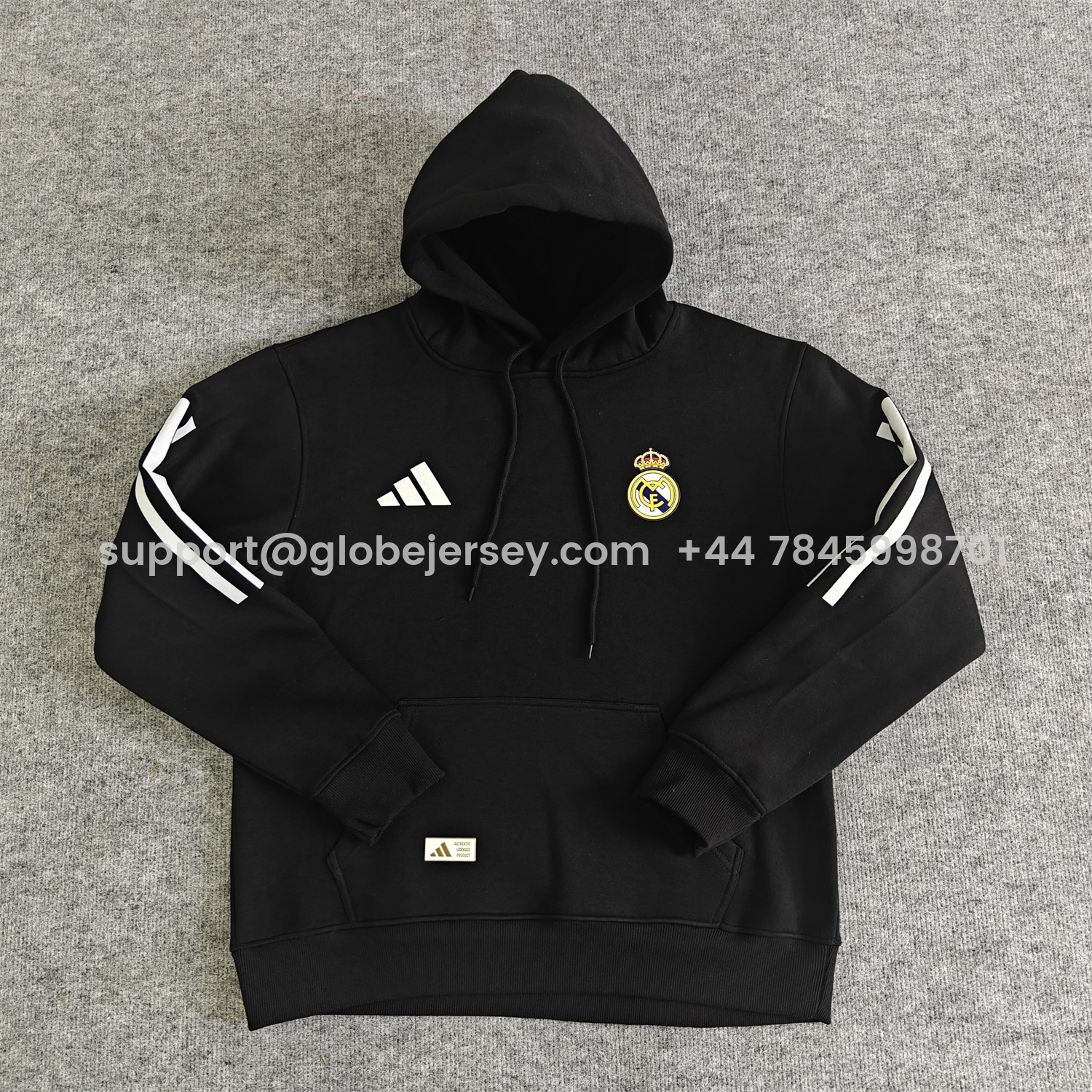 GlobeJersey-Real Madrid 25-26 Home Unisex Pullover Hoodie