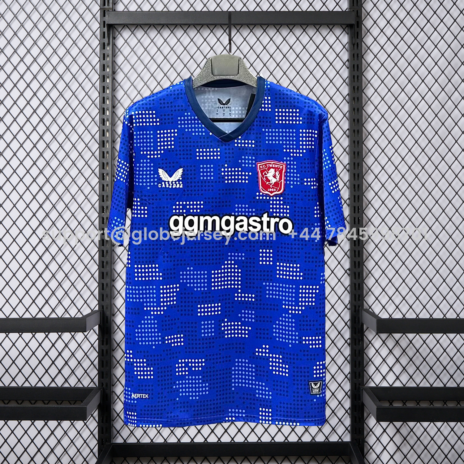 GlobeJersey-Twente 25-26 Away Blue Jersey - Fans Version