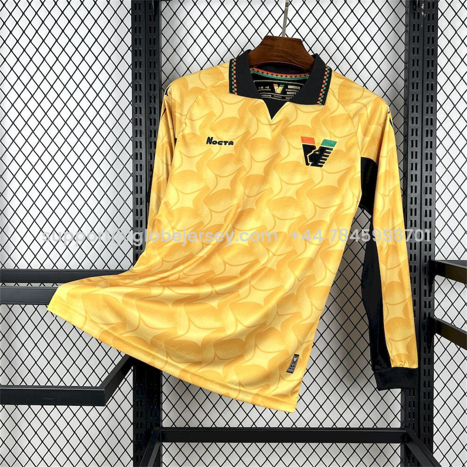 GlobeJersey-Venezia FC 25-26 Goalkeeper Yellow Unsponsored Long Sleeves Jersey - Fans Version