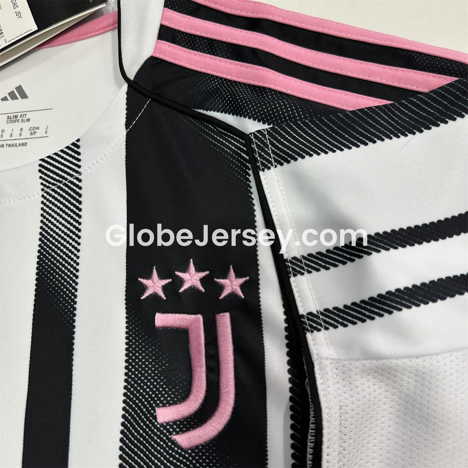 GlobeJersey-Juventus 25-26 Home Unsponsored Jersey - Fans Version