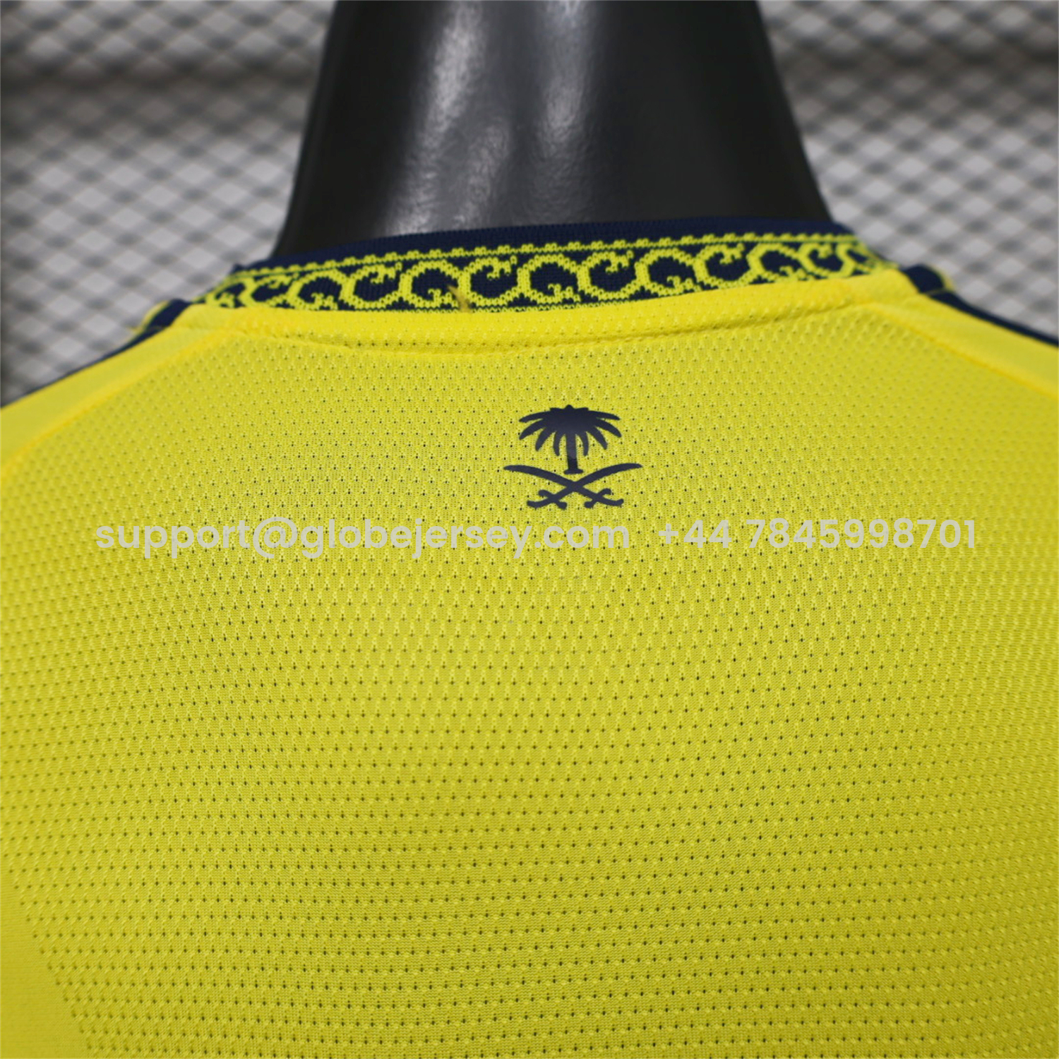 GlobeJersey-Al Nassr Riyadh Victory 26-27 Home Jersey With Sponsors - Player Version