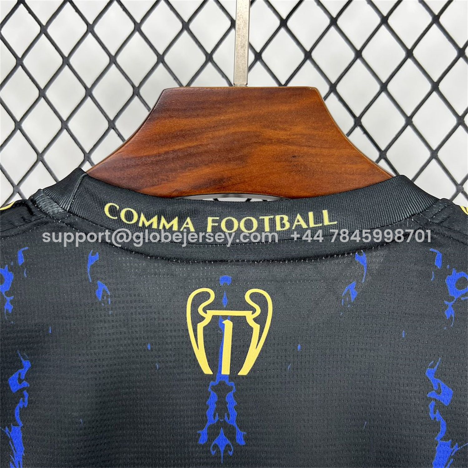 GlobeJersey-Paris Saint-Germain PSG 25-26 Champions League Commemorative Edition Blue Red Eiffel Tower T-shirts