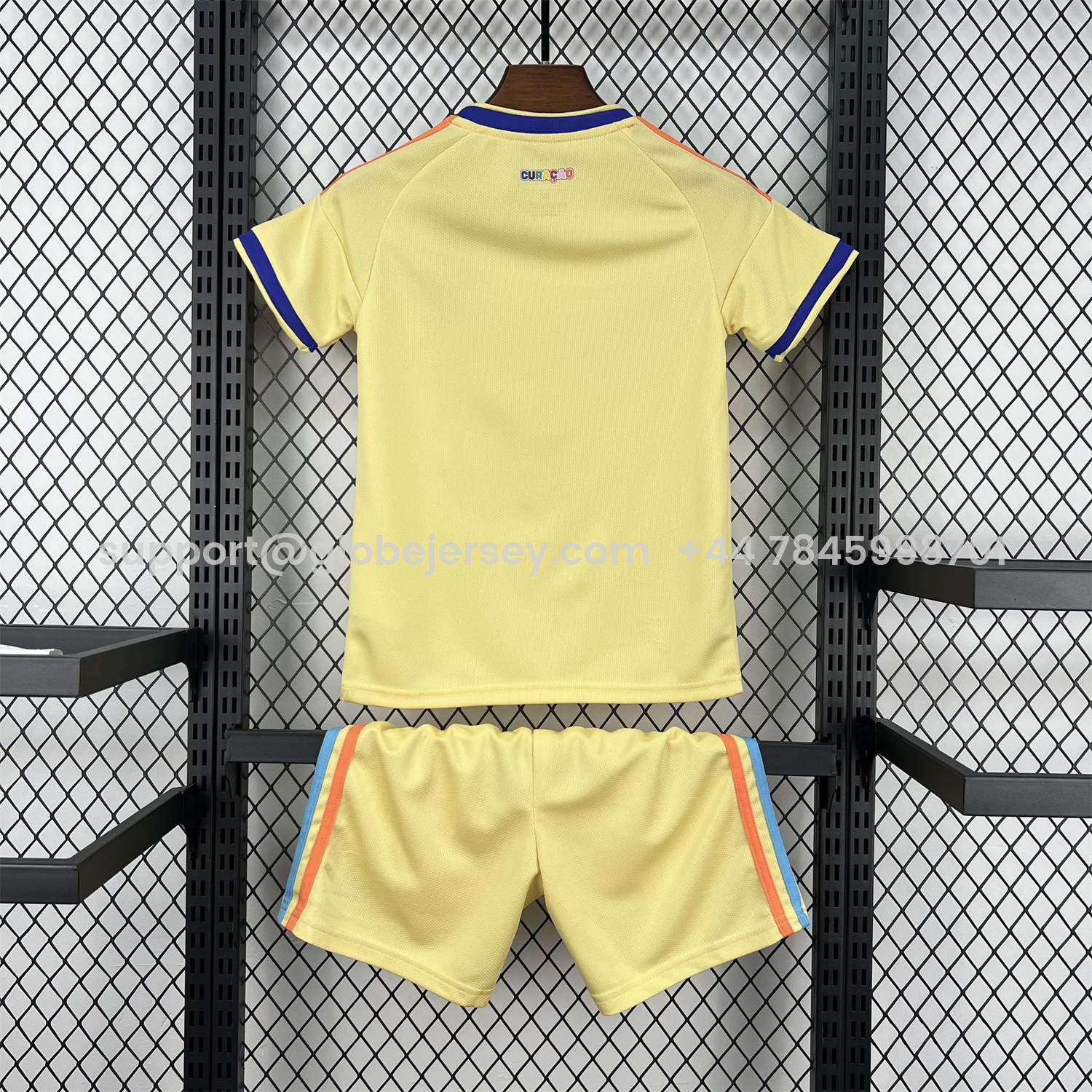 GlobeJersey-Curaçao 2026 Away Kids Kit