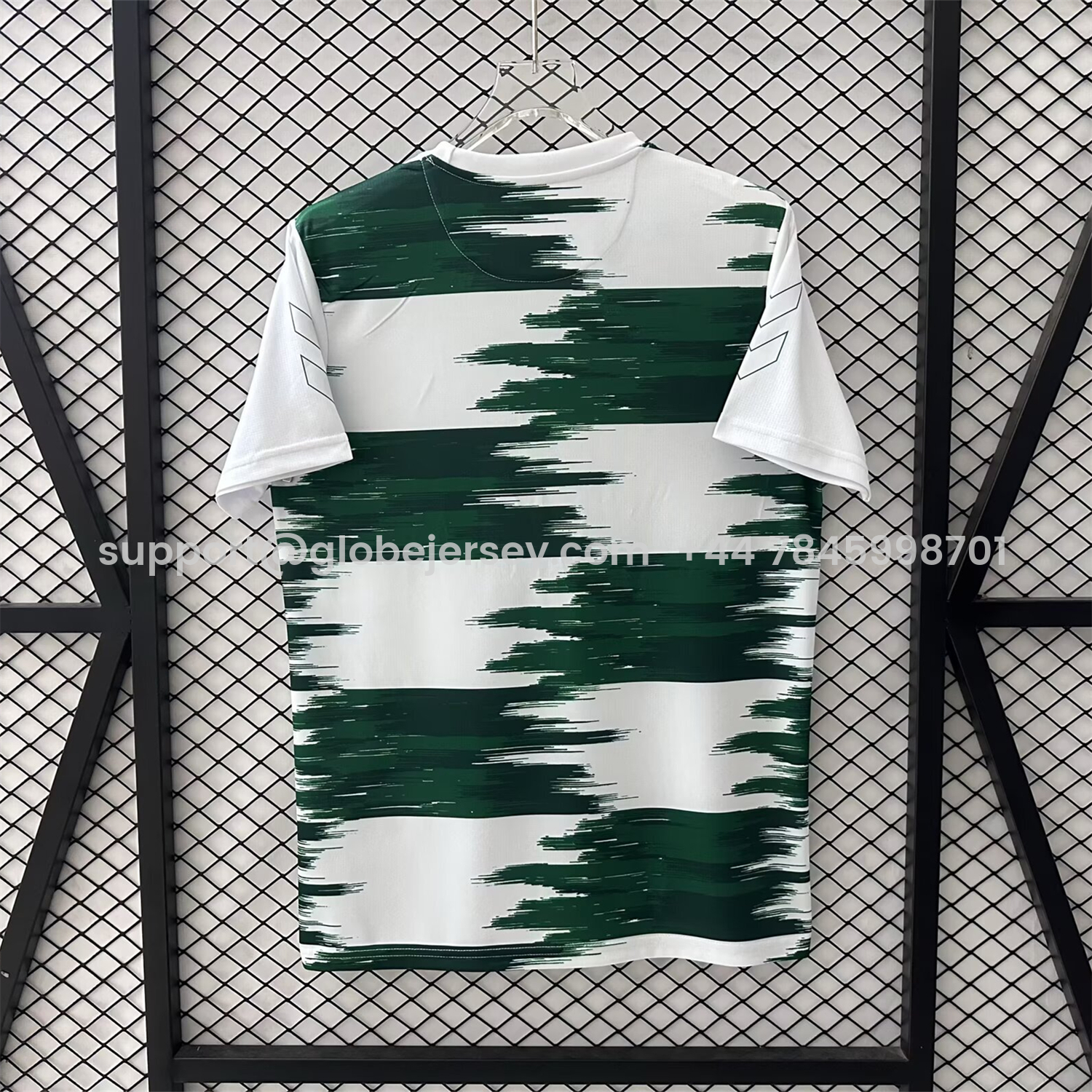 GlobeJersey-AS Saint-Etienne 25-26 Pre-Match Green And White Jersey - Fans Version