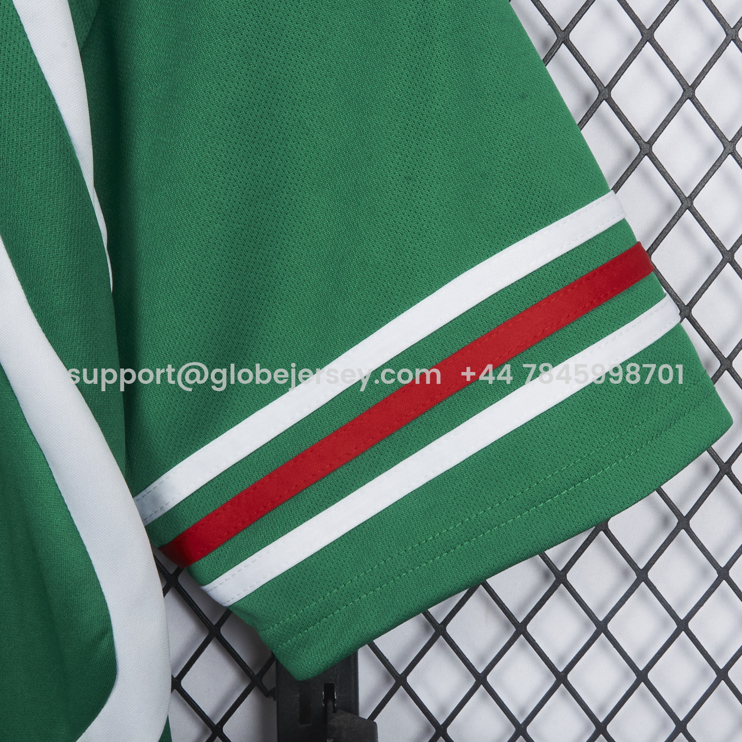 GlobeJersey-Mexico 2026 Retro Style Green Jersey - Fans Version