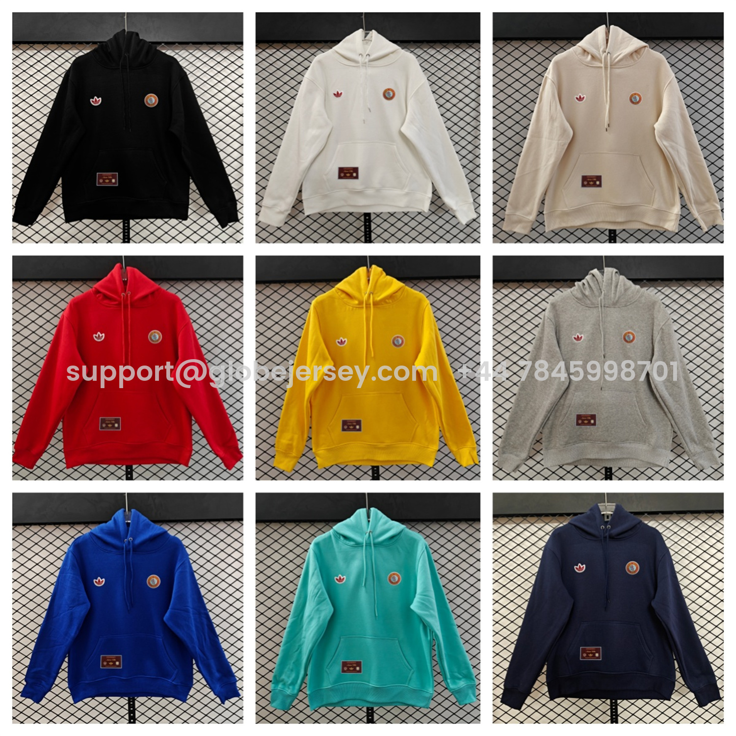 GlobeJersey-Aston Villa 25-26 Originals Terrace Icon Unisex Pullover Hoodie