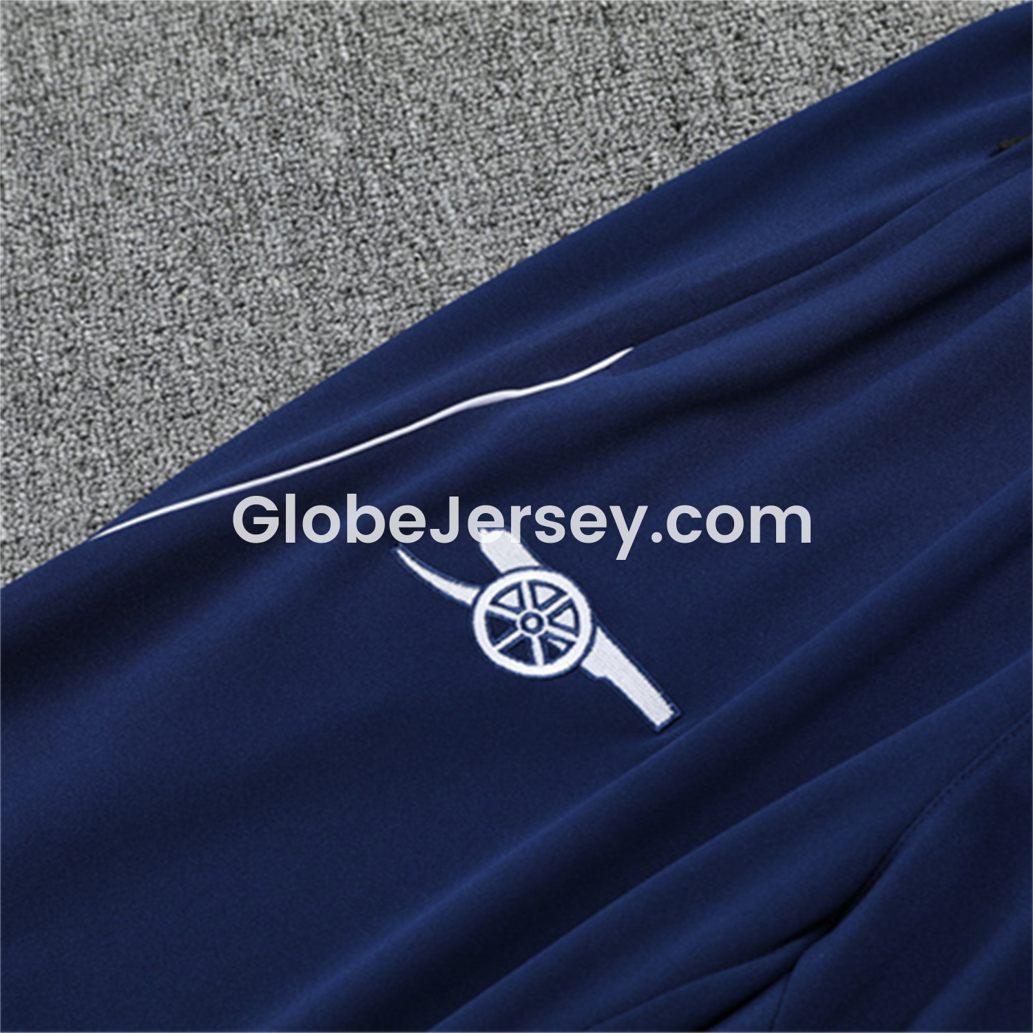 GlobeJersey-Arsenal 25-26 Long Sleeves Training Set - Colorful Camouflage Top & Royal Blue Pants