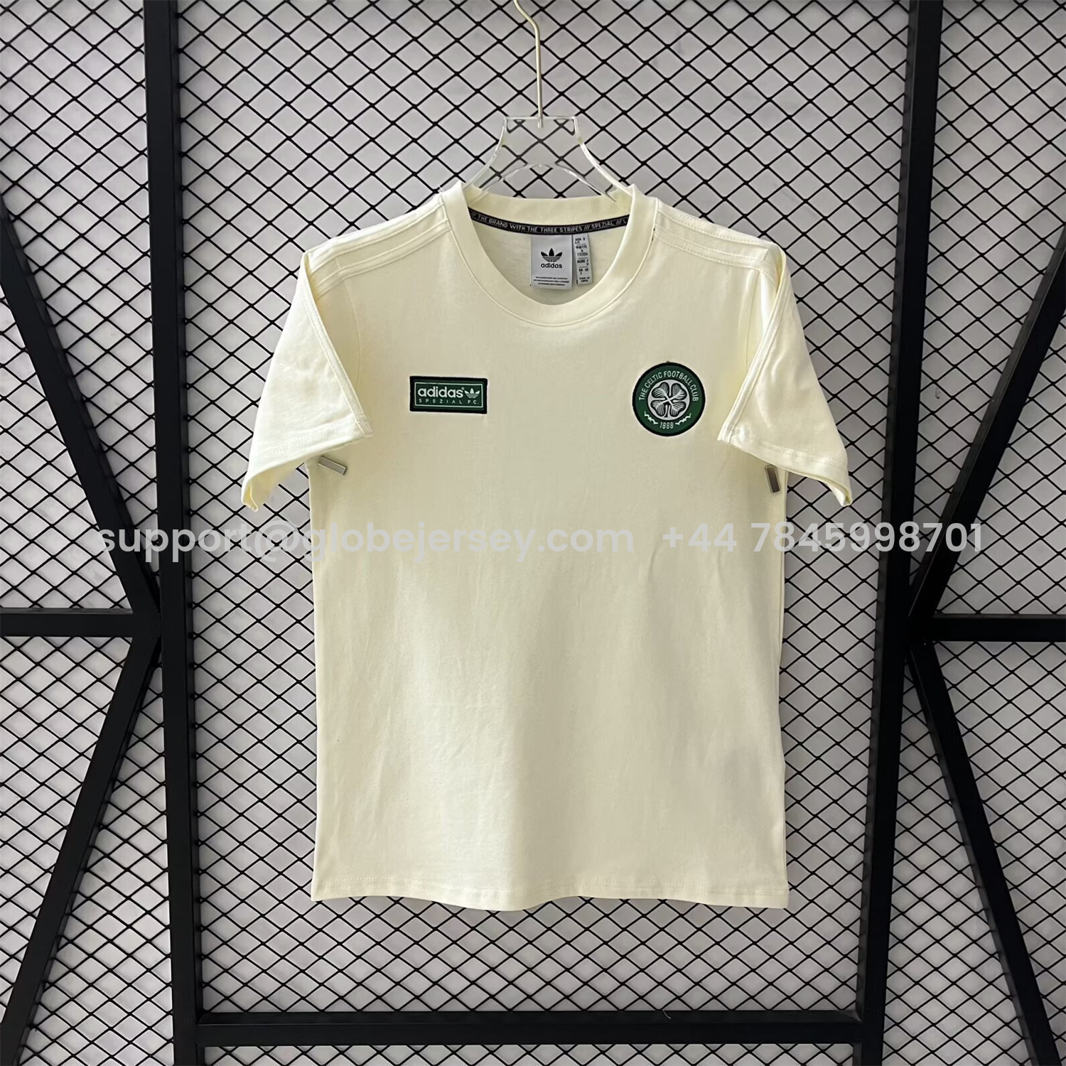 GlobeJersey-Celtic 25-26 Beige Casual Shirt