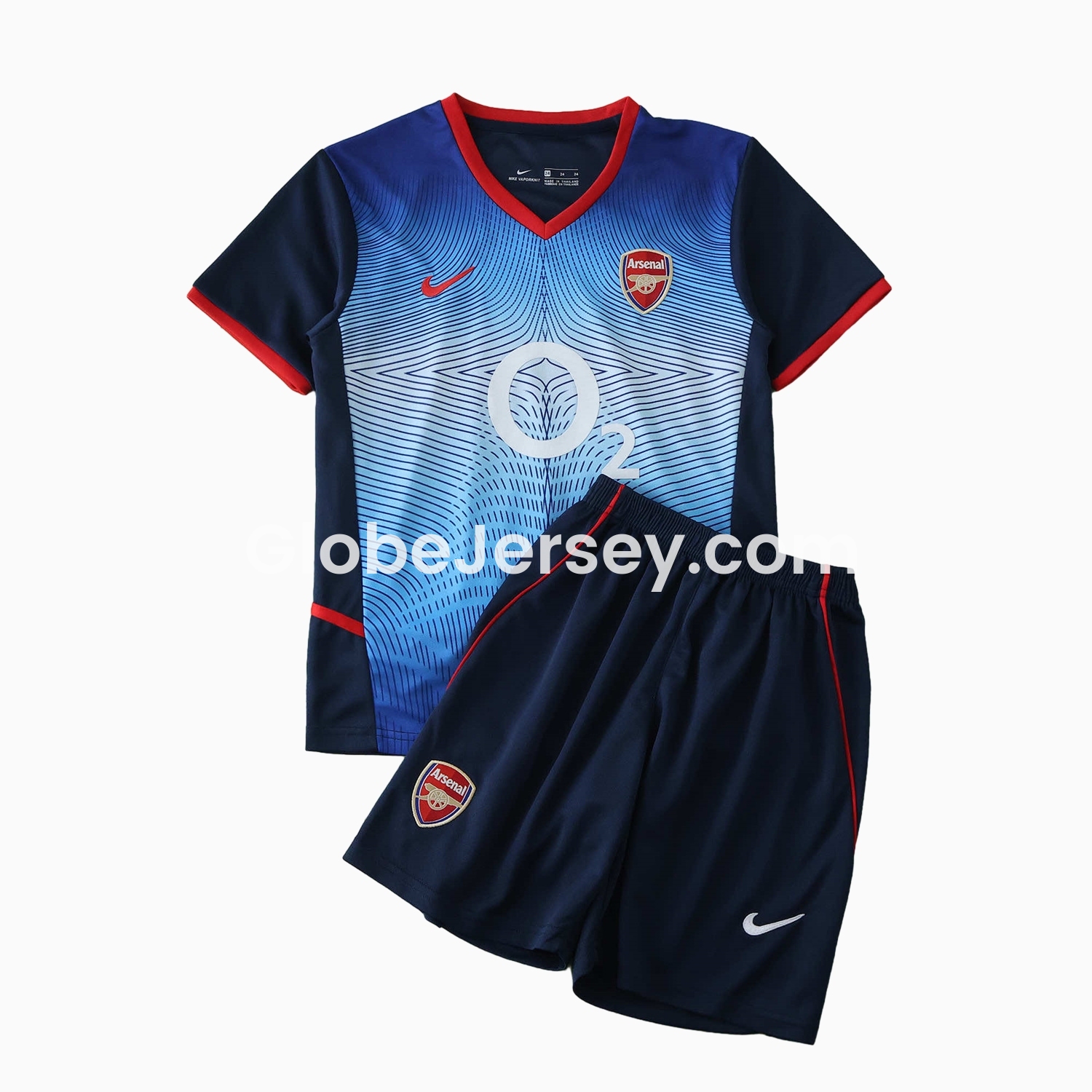 GlobeJersey-Retro Arsenal 2002-03 Away Kids Kit