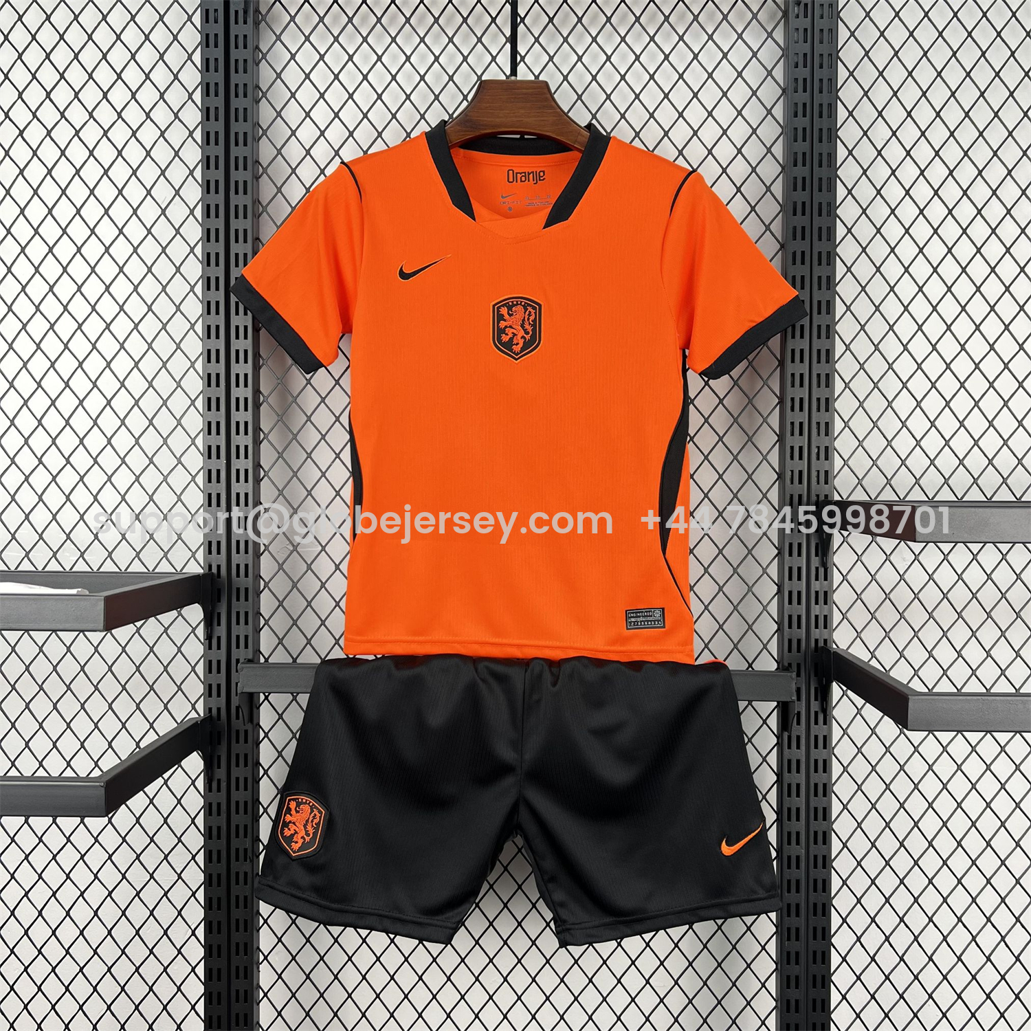 GlobeJersey-Netherlands 2026 Home Kids Kit