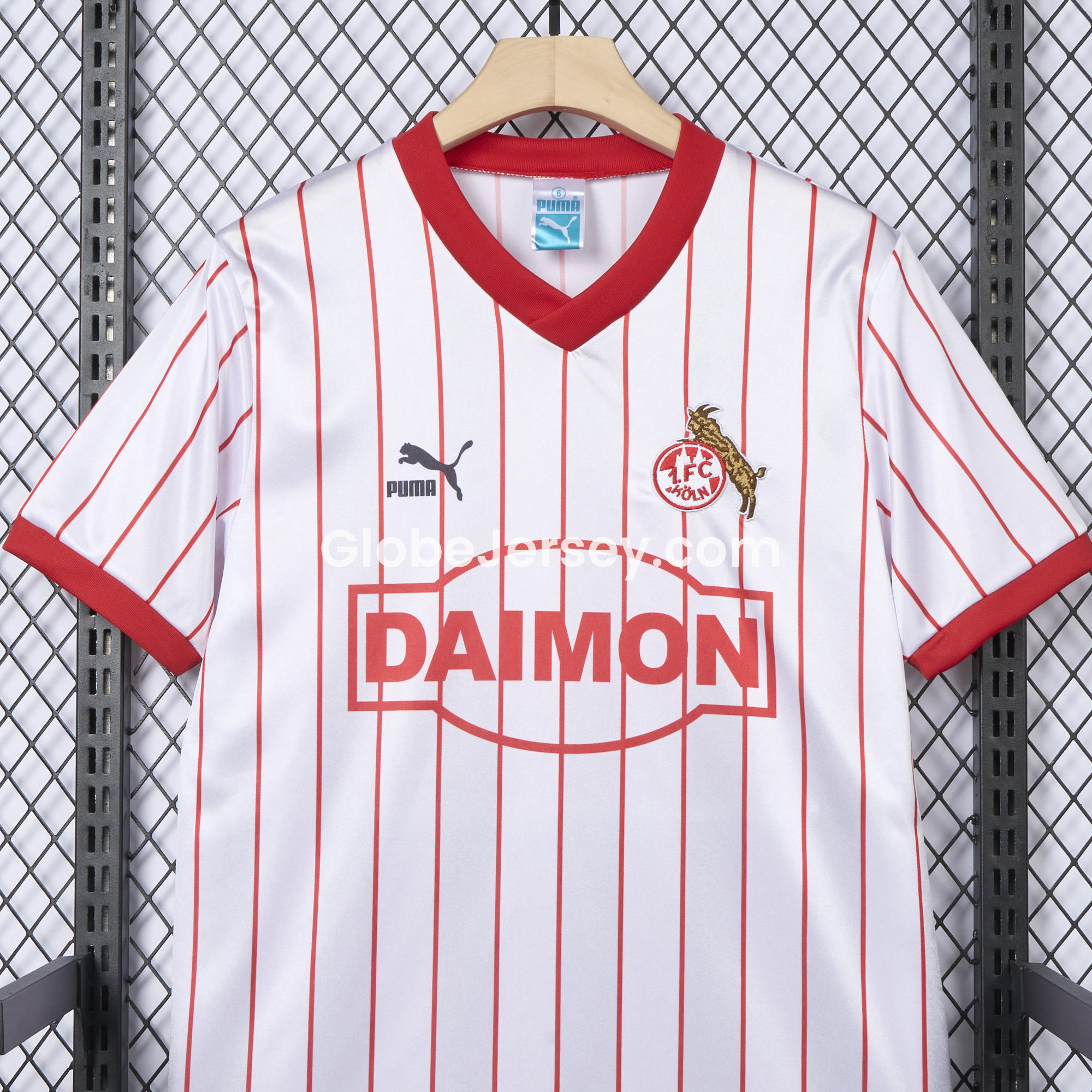 GlobeJersey-Retro 1. FC Köln 1985-86 Home Jersey