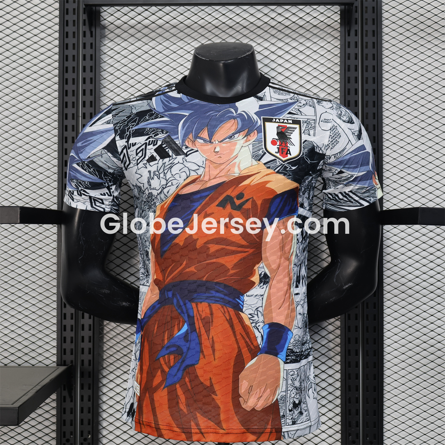 GlobeJersey-Japan 25-26 Orange Super Saiyan God Special Edition Jersey - Player Version