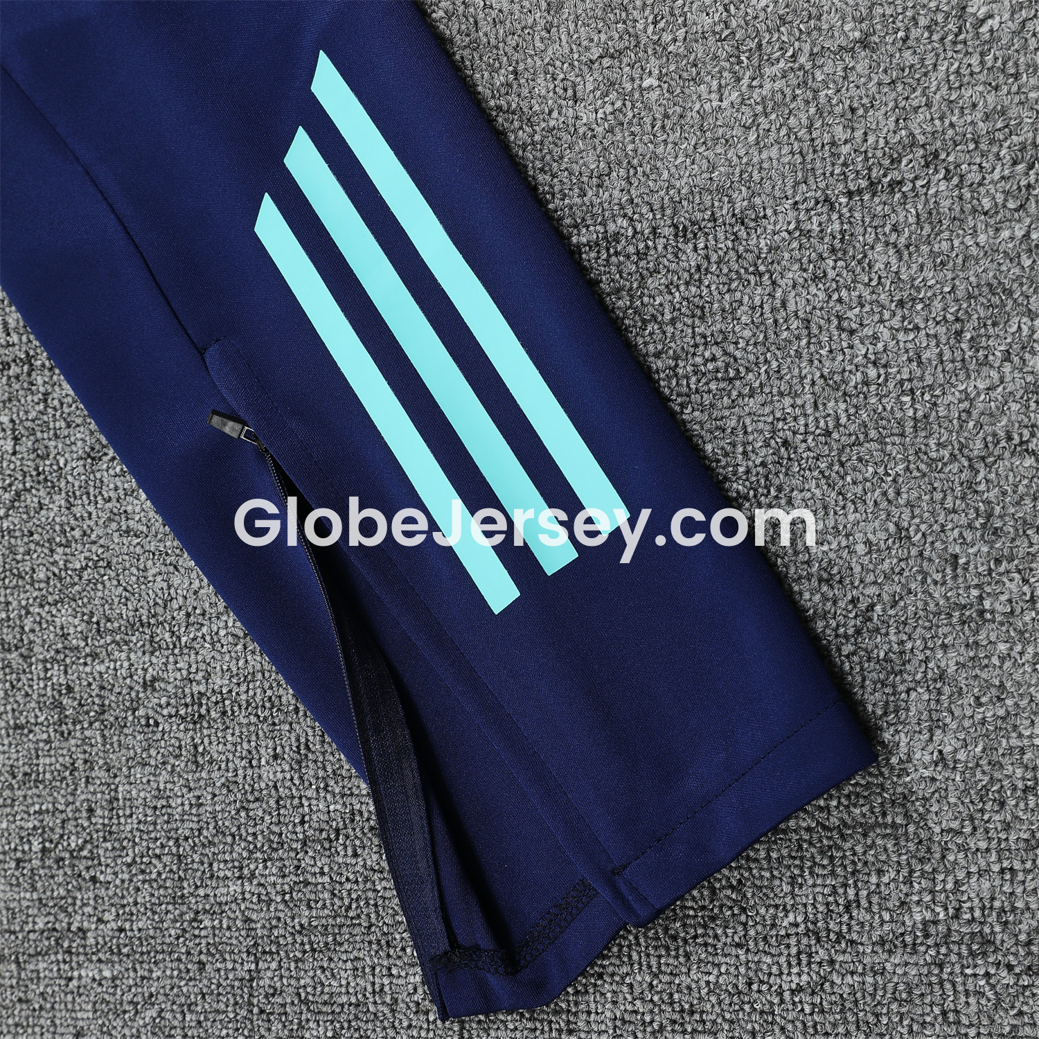 GlobeJersey-Flamengo 25-26 Traning Hoodie Set - Light Blue With Royal Blue