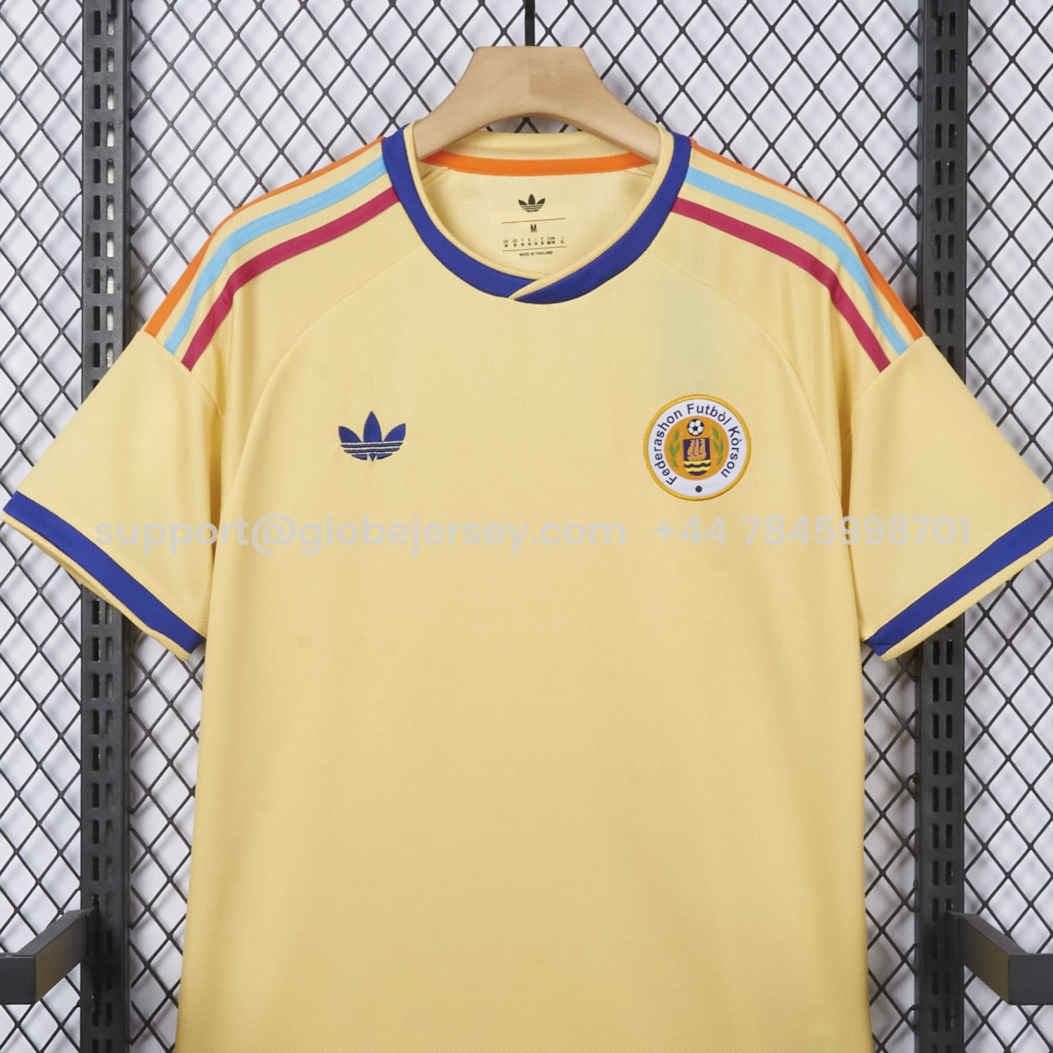 GlobeJersey-Curaçao 2026 Away Yellow Jersey - Fans Version