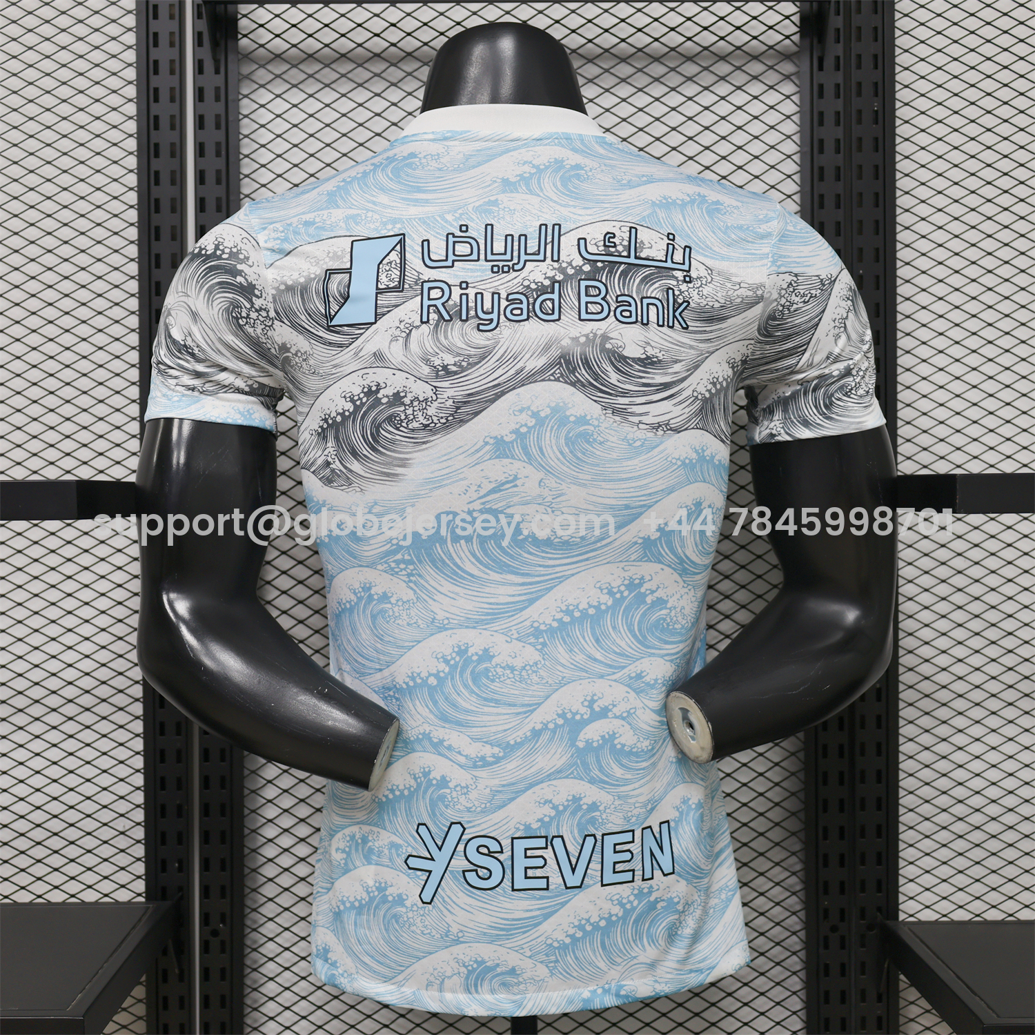 GlobeJersey-Al Hilal Riyadh Crescent 25-26 Blue Grey Special Jersey - Player Version