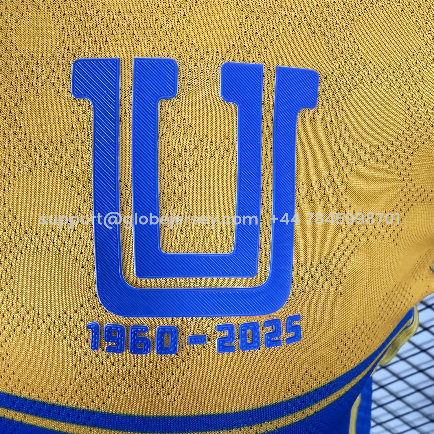 GlobeJersey-Tigres UANL 25-26 Home Jersey With All Sponsors - Player Version