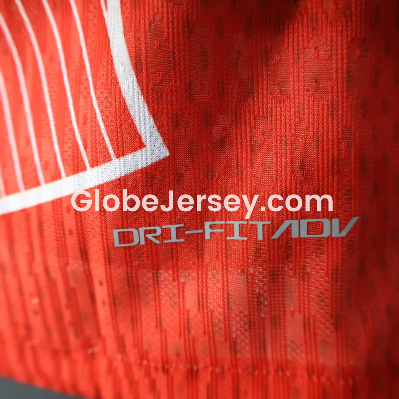 GlobeJersey-Barcelona 25-26 Red & White Big LOGO Special Jersey - Player Version