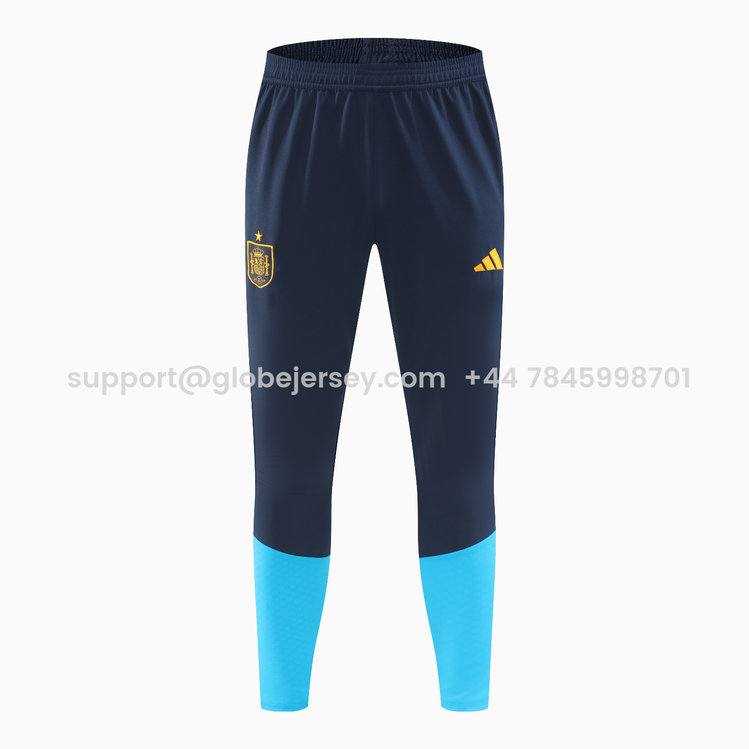 GlobeJersey-Spain 2026 Long Sleeve Training Set - Light Blue Top & Pants