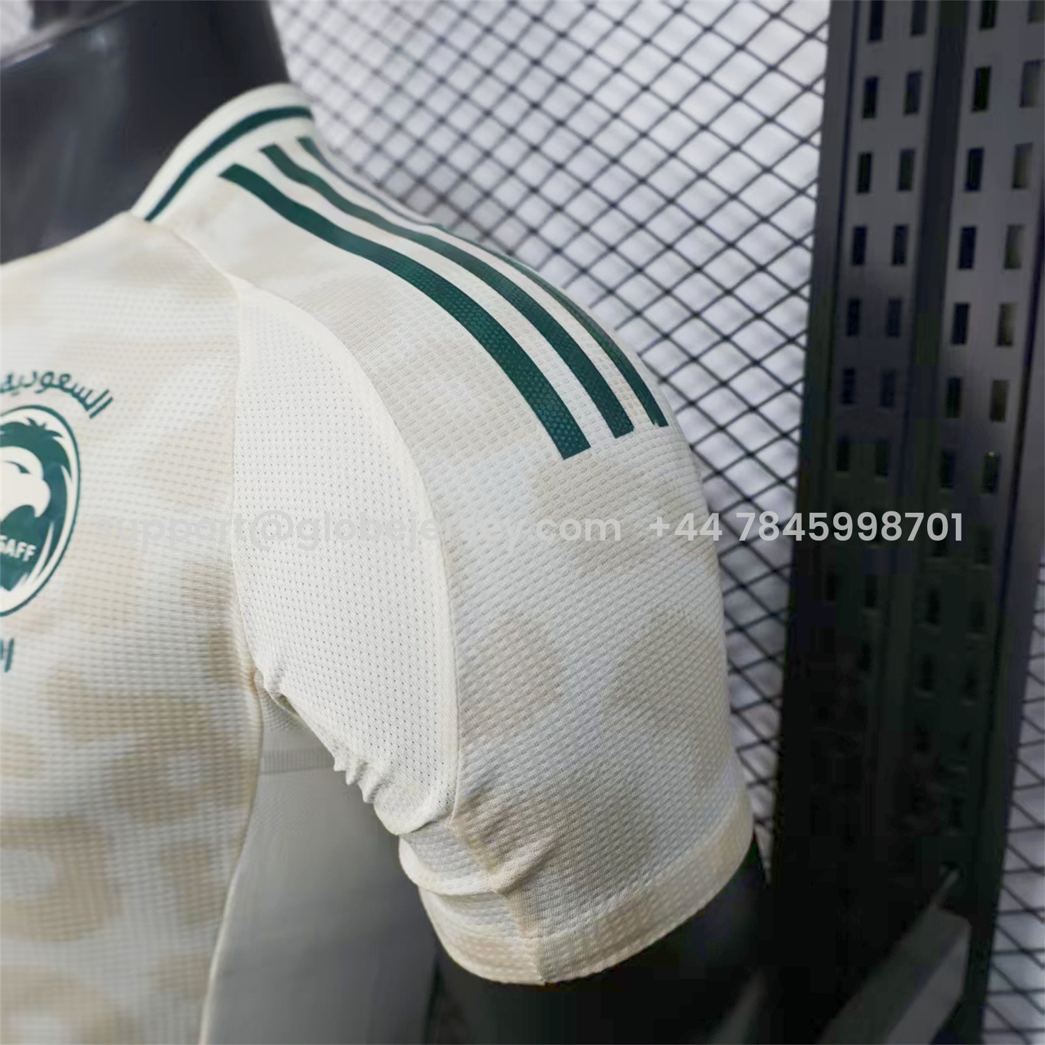 GlobeJersey-Saudi Arabia 2026 Away White Jersey - Player Version