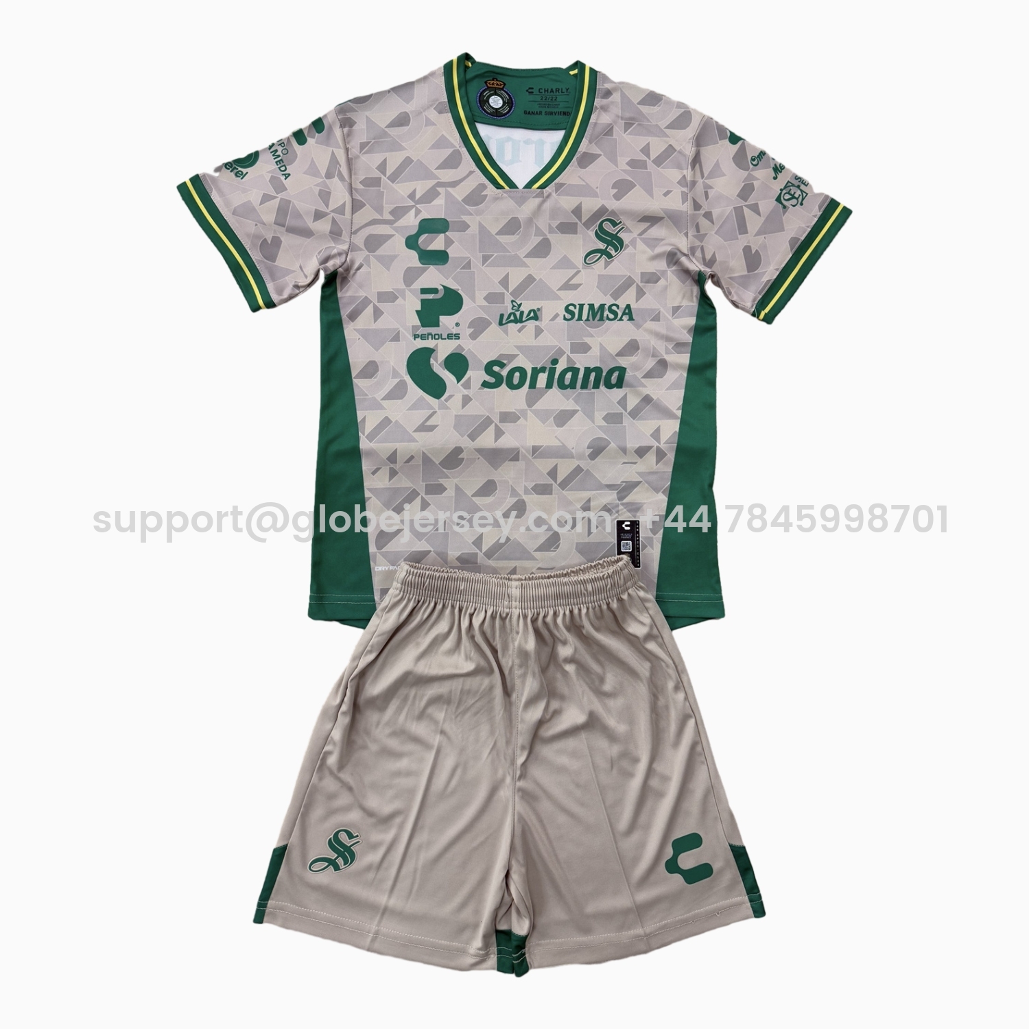 GlobeJersey-Santos Laguna 25-26 Away Kids Kit