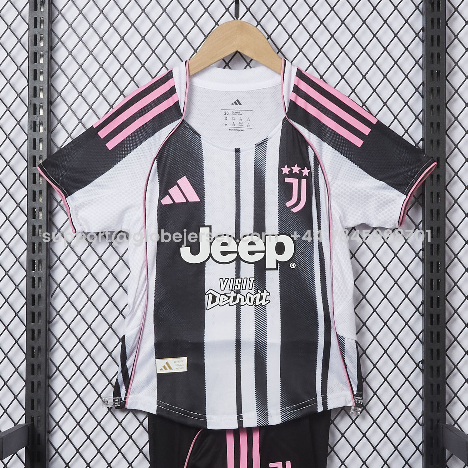 GlobeJersey-Juventus 25-26 Home Kids Kit - Player Version