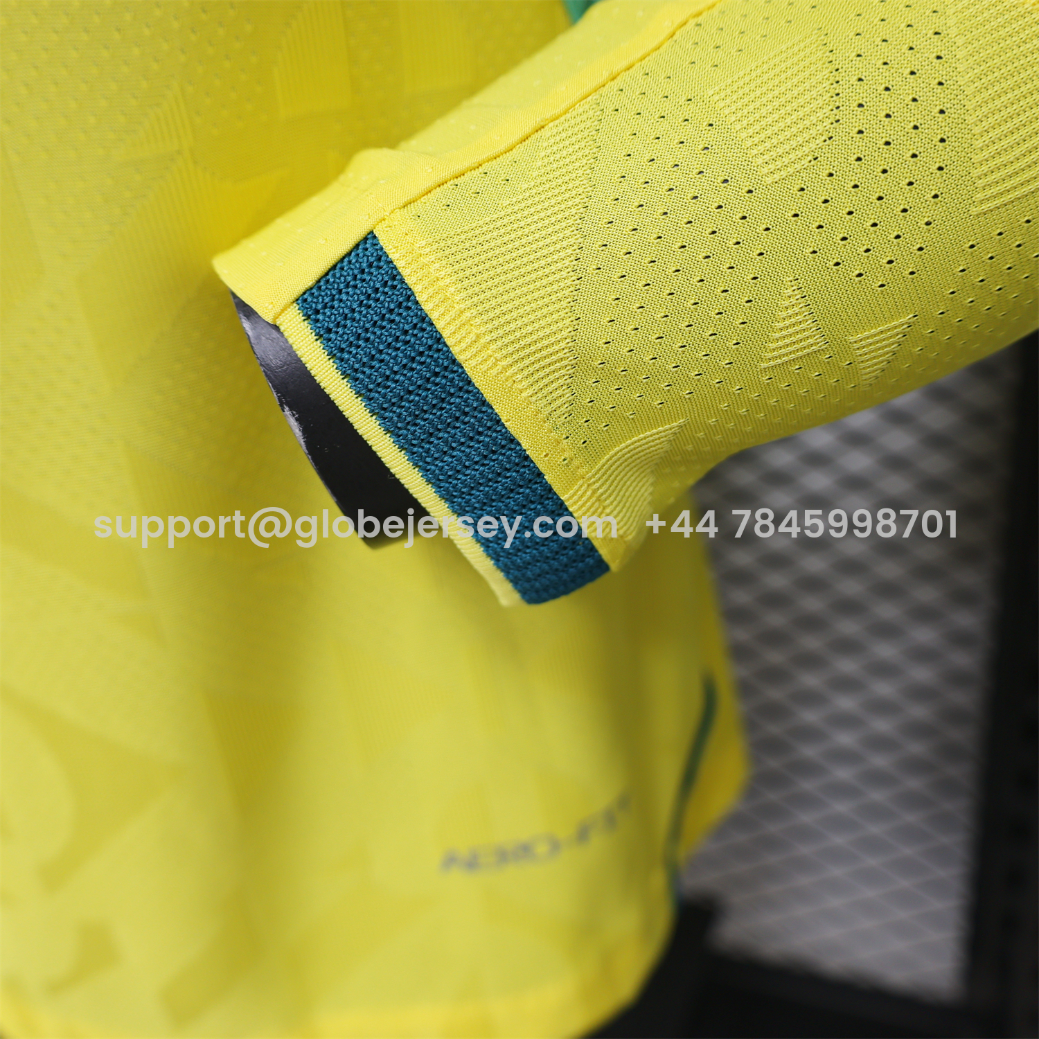 GlobeJersey-Brazil 2026 Home Long Sleeves Jersey - Player Version