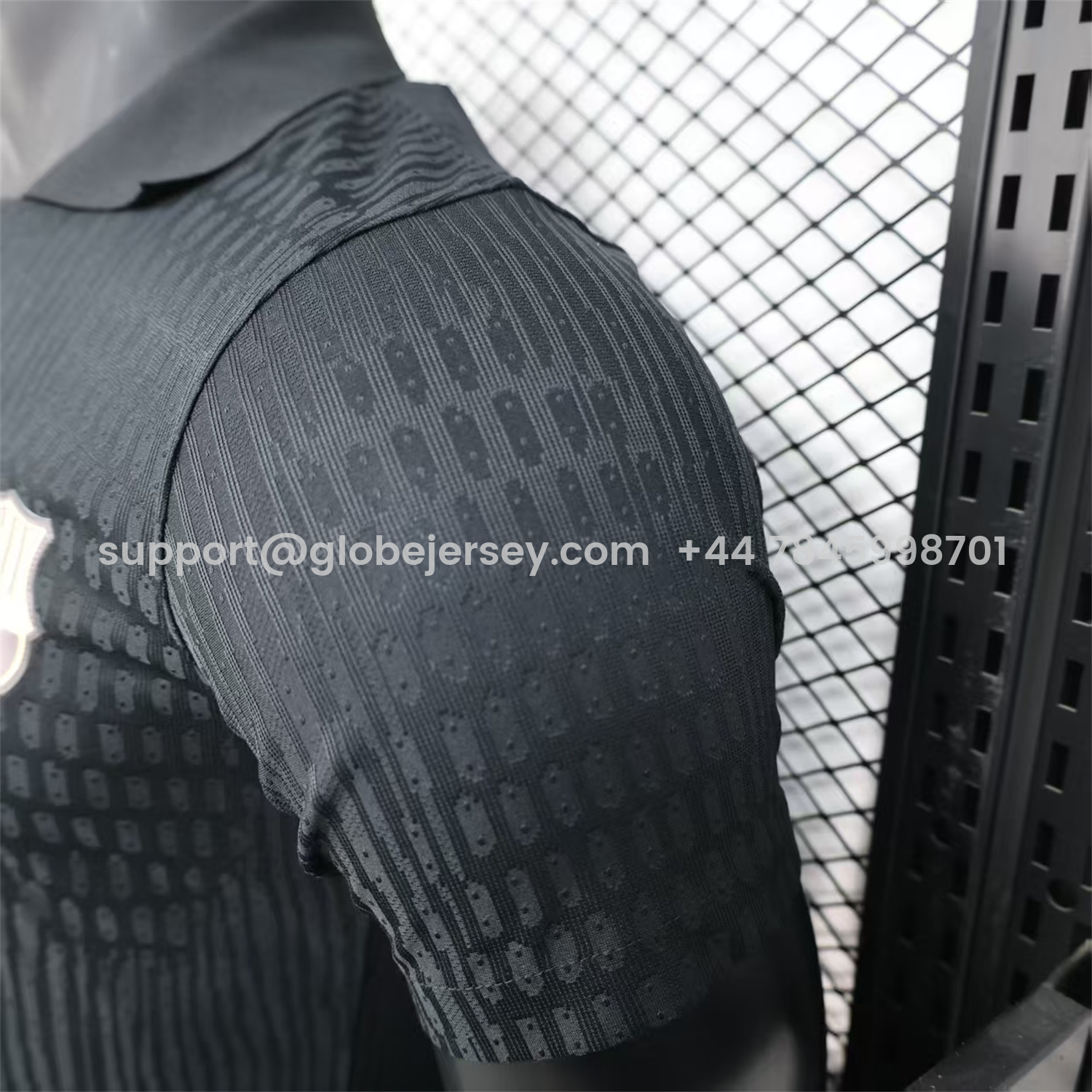 GlobeJersey-Barcelona 25-26 304 Black Special Jersey - Player Version