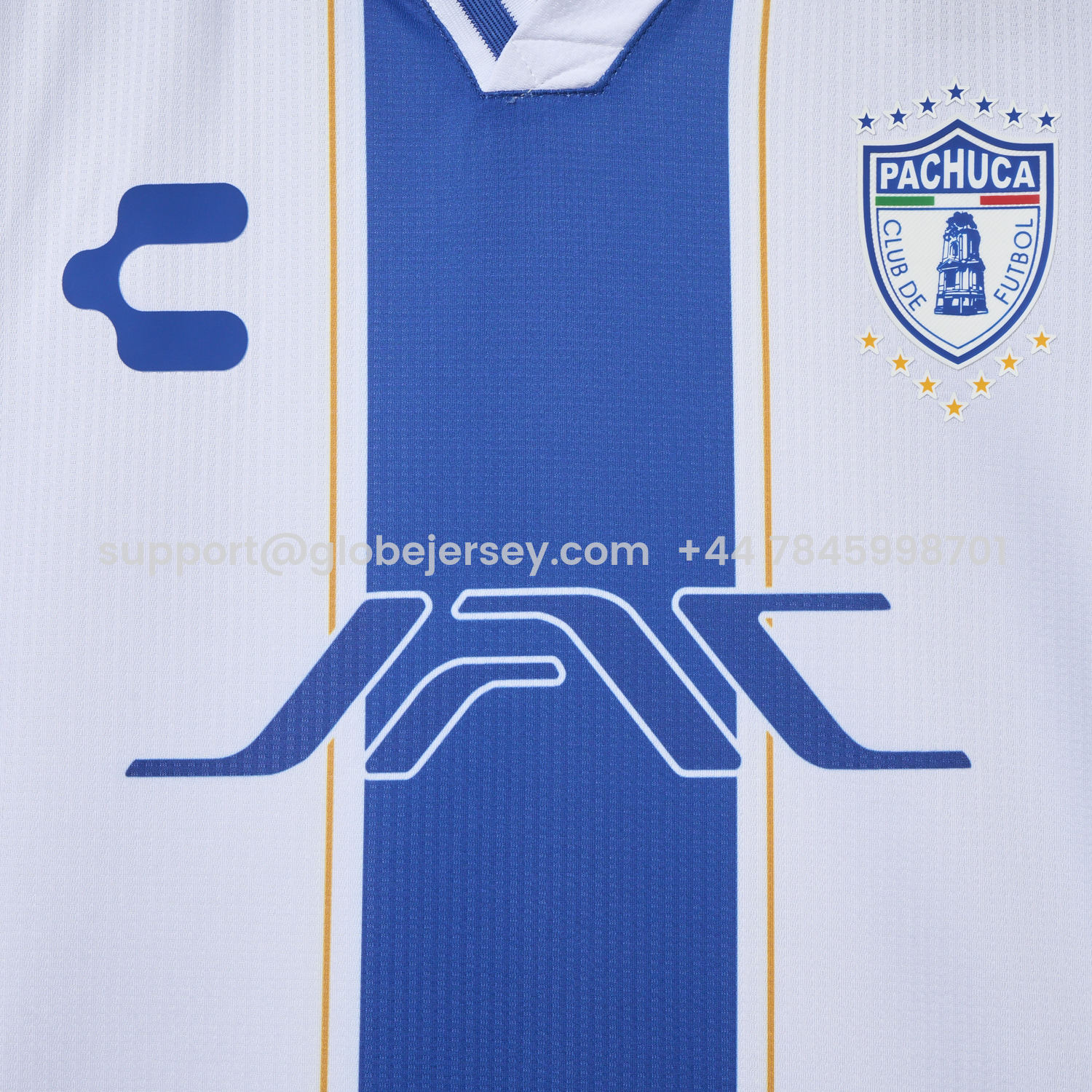 GlobeJersey-Pachuca 25-26 Home Jersey - Fans Version