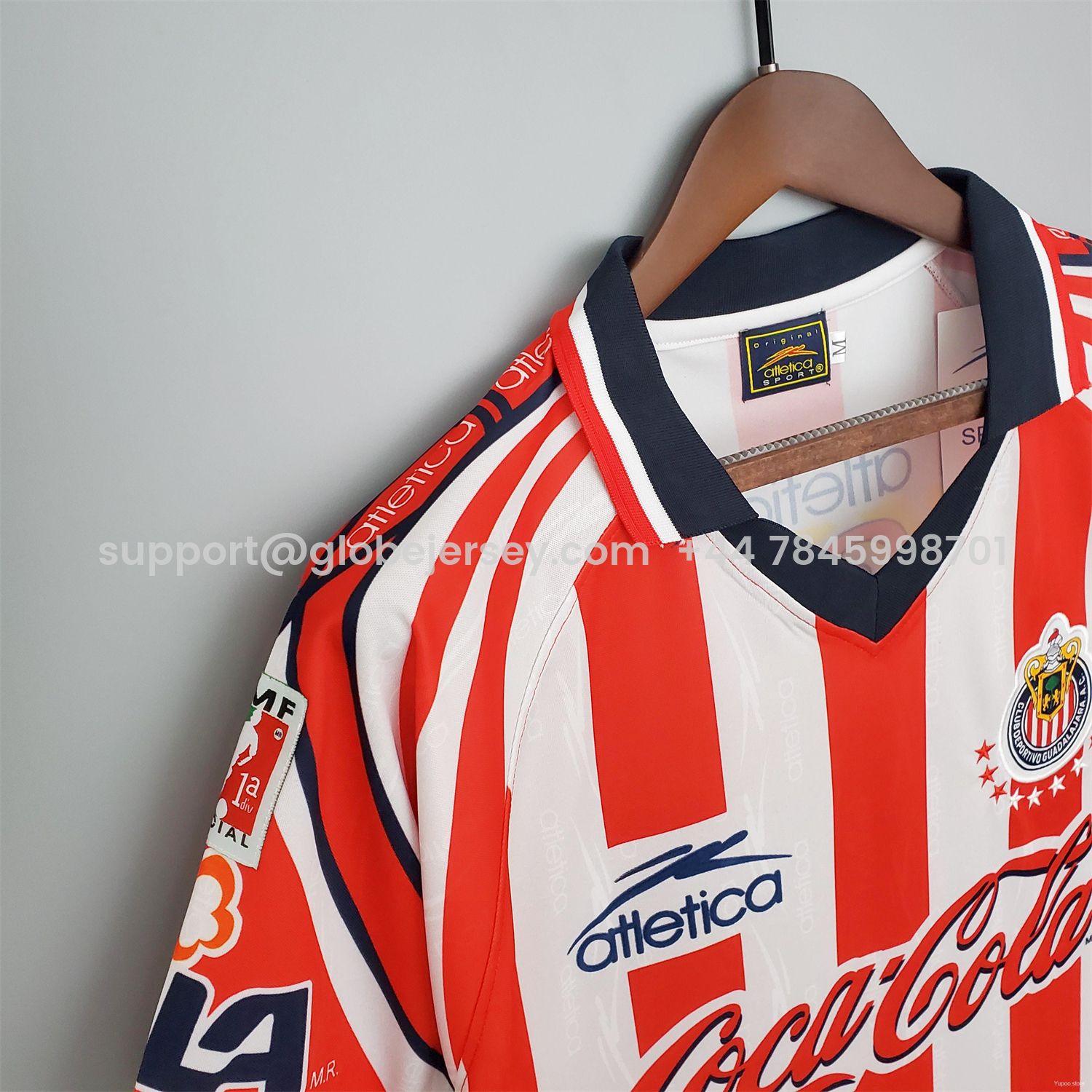 GlobeJersey-Retro Chivas de Guadalajara 1998-99 Home Jersey