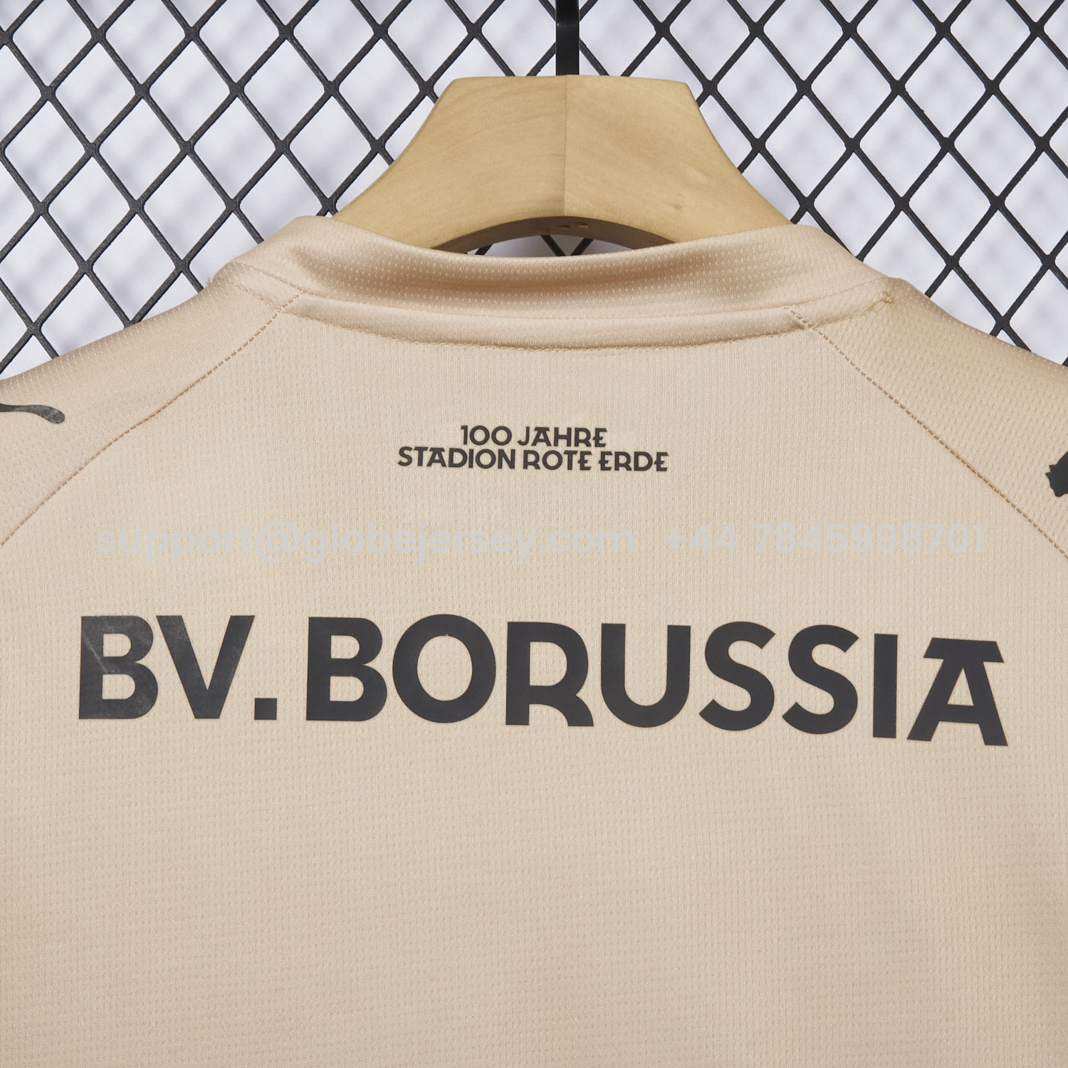 GlobeJersey-Dortmund 25-26 “100 JAHRE STADION ROTE ERDE” Beige Goalkeeper Special Jersey - Fans Version