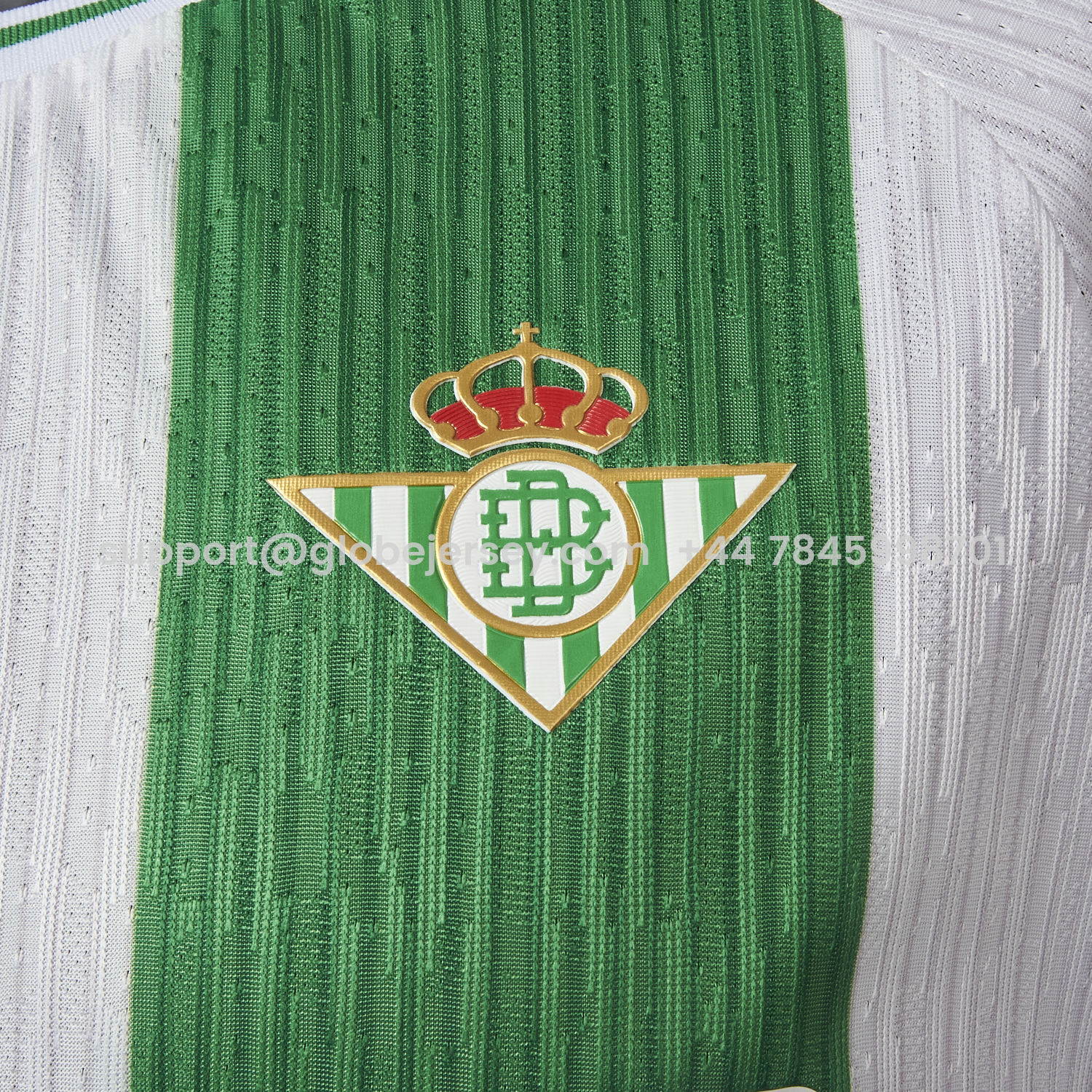GlobeJersey-Real Betis 25-26 Home Stripes Jersey - Player Version