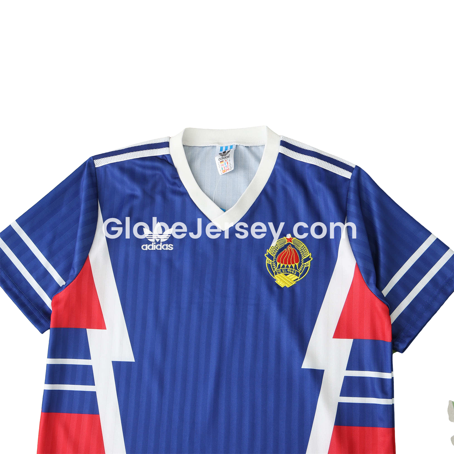 GlobeJersey-Retro Yugoslavia 1990 Home Jersey