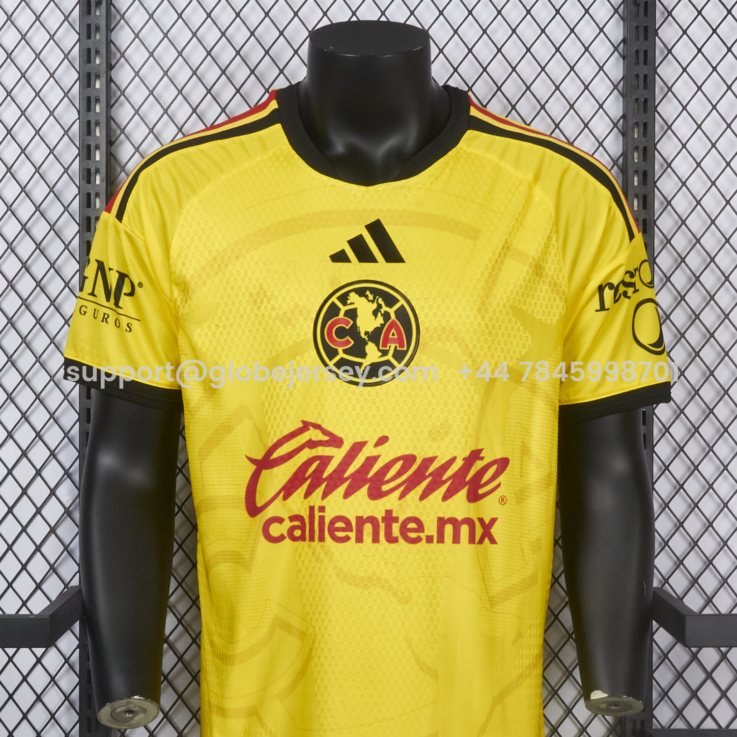 GlobeJersey-Club América 26-27 Home Yellow Jersey - Player Version
