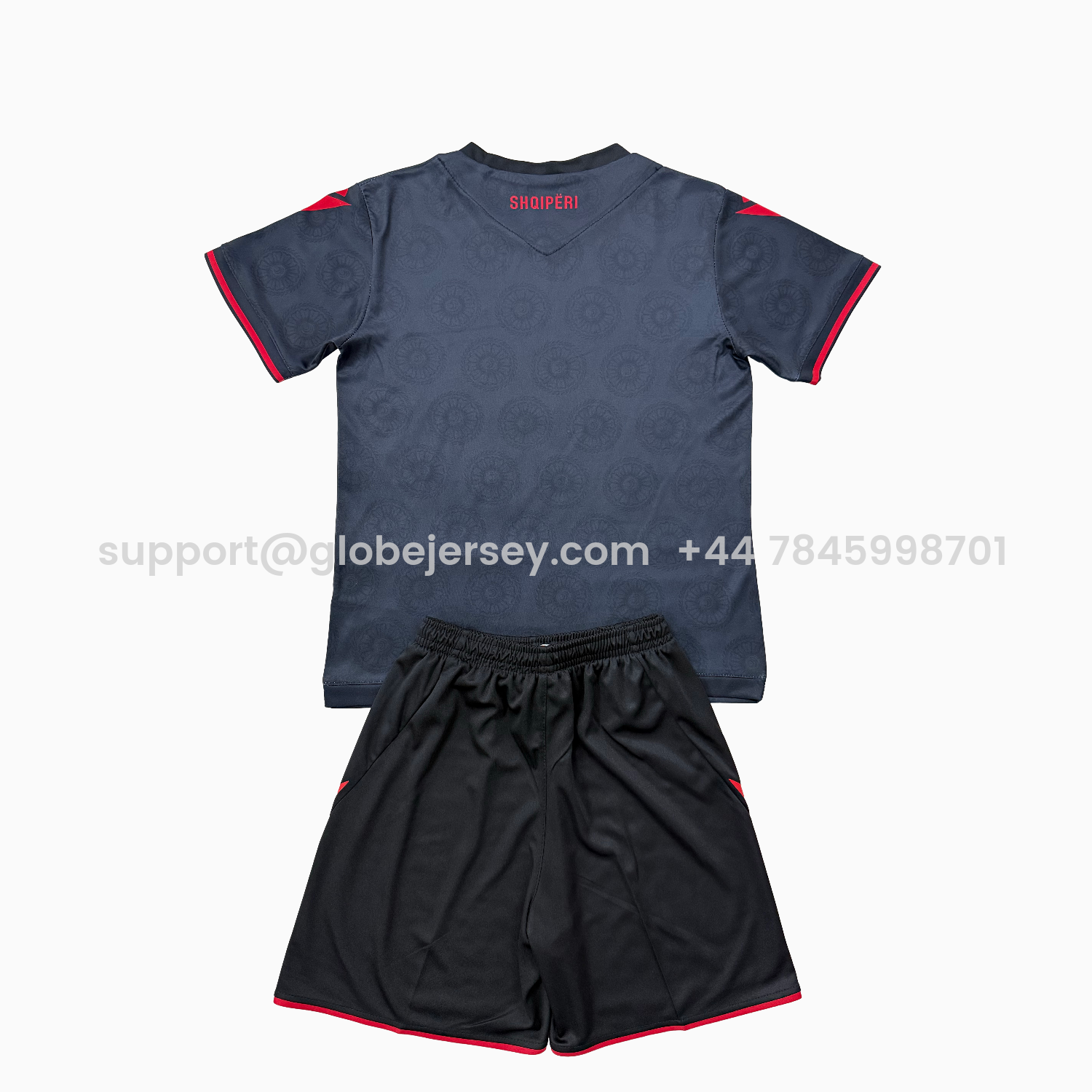 GlobeJersey-Albania 2026 Third Kids Kit