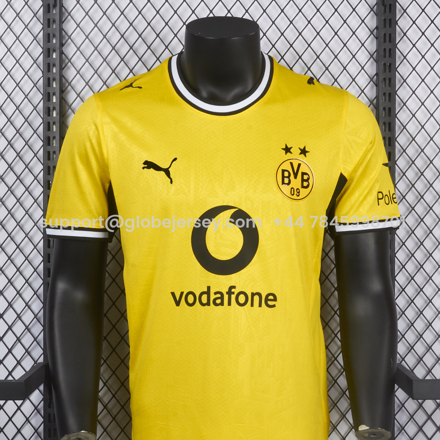 GlobeJersey-Dortmund 26-27 Home Jersey - Player Version