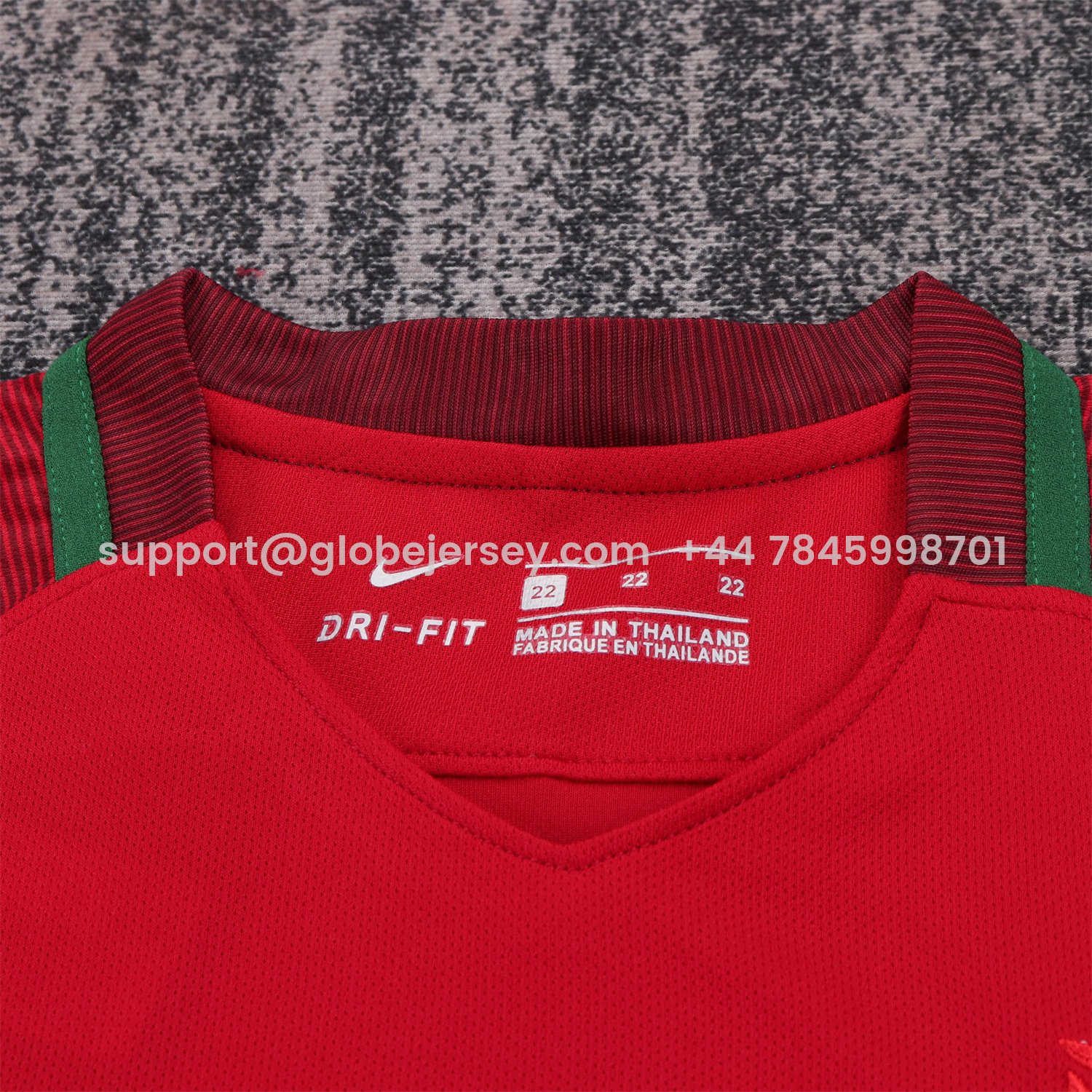 GlobeJersey-Retro Portugal 2016 Home Kids Kit