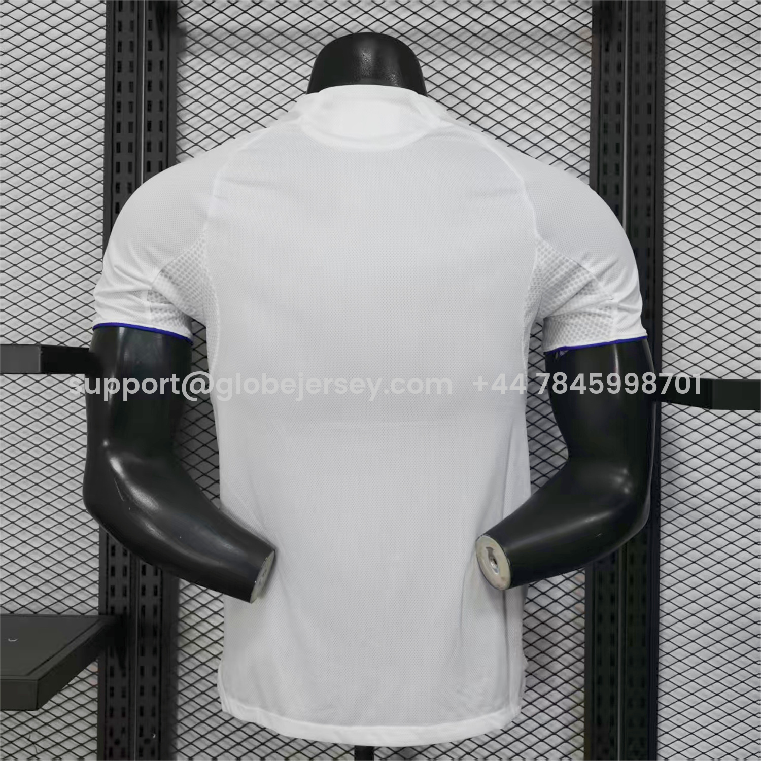 GlobeJersey-Olympique Lyonnais Lyon 25-26 Home White Jersey - Player Version