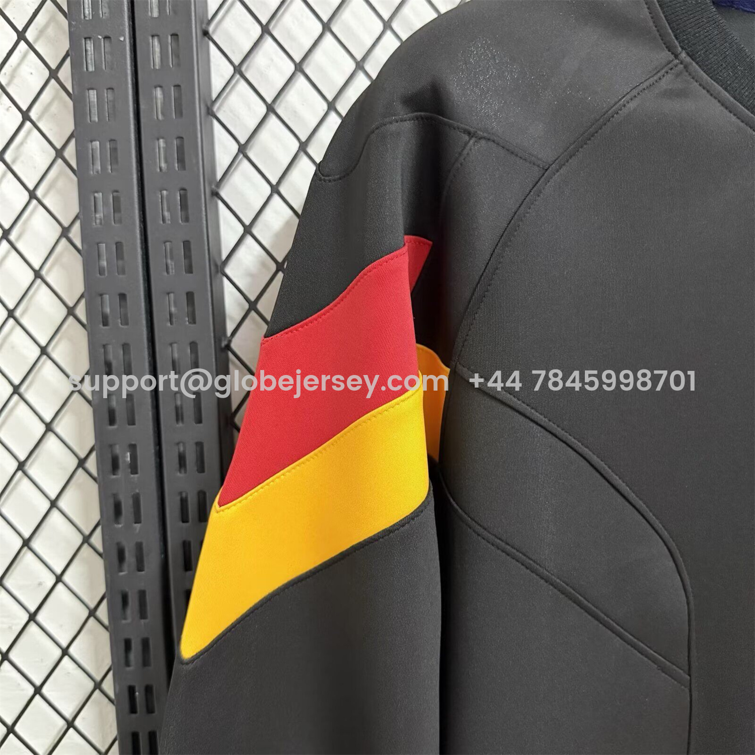 GlobeJersey-Germany 2026 Retro Style Black Unisex Pullover Hoodie