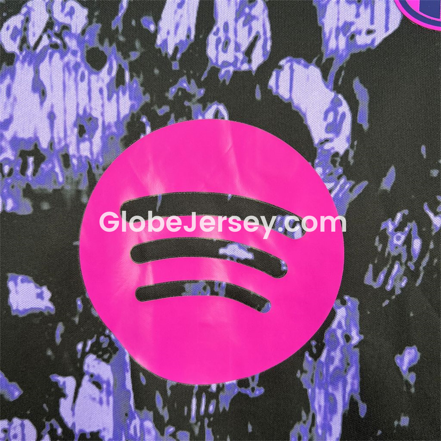 GlobeJersey-Barcelona 25-26 Purple Rock Pattern Jersey - Fans Version