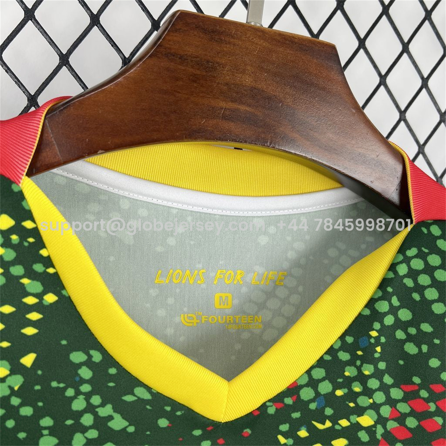 GlobeJersey-Cameroon 2026 Home Green Jersey - Fans Version