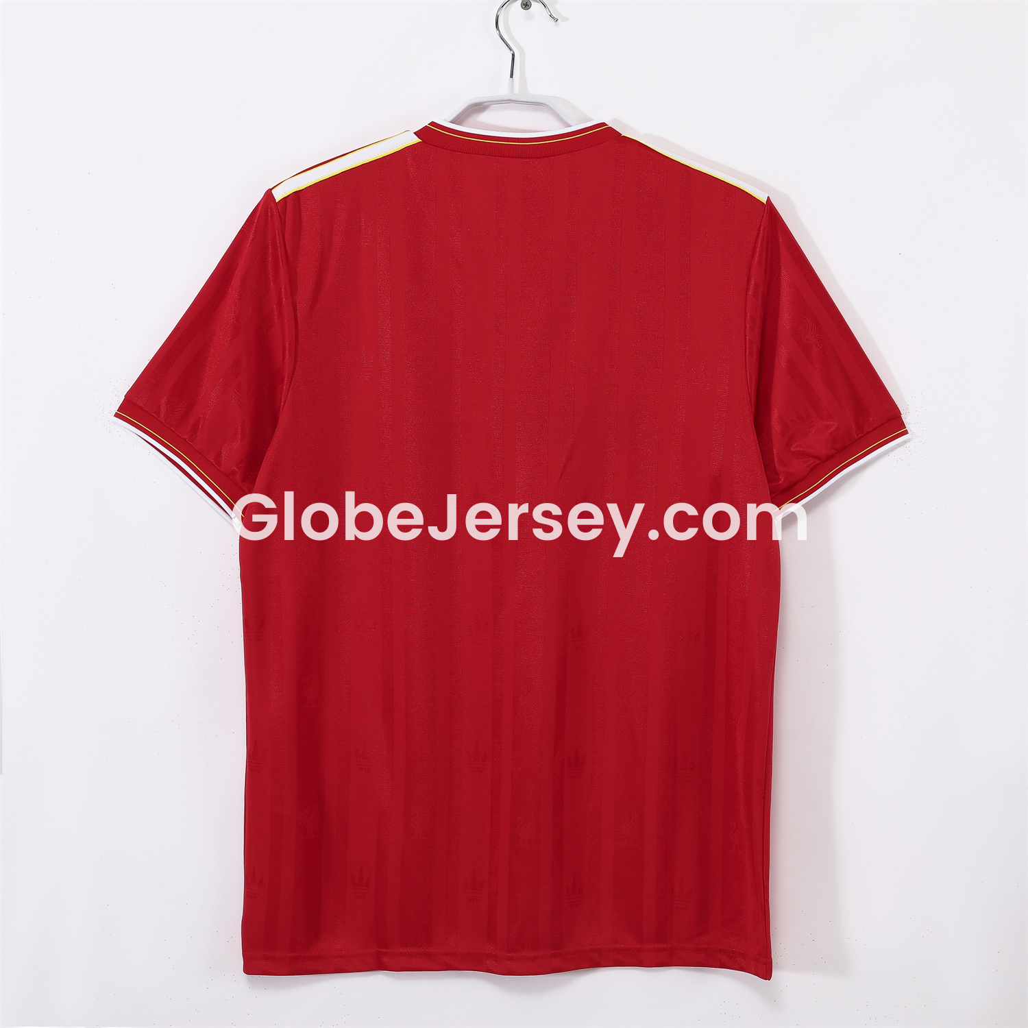 GlobeJersey-Retro Liver.pool 1985-86 Home Jersey - FA CUP FINAL Version