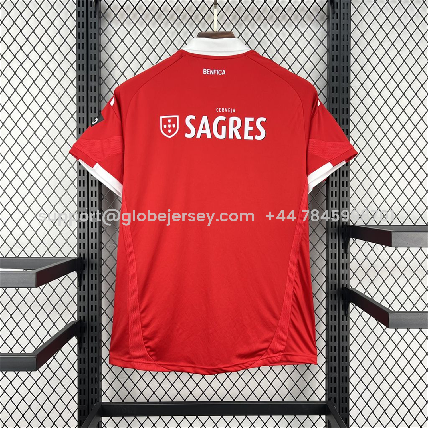 GlobeJersey-Retro Benfica 2009-10 Home Jersey