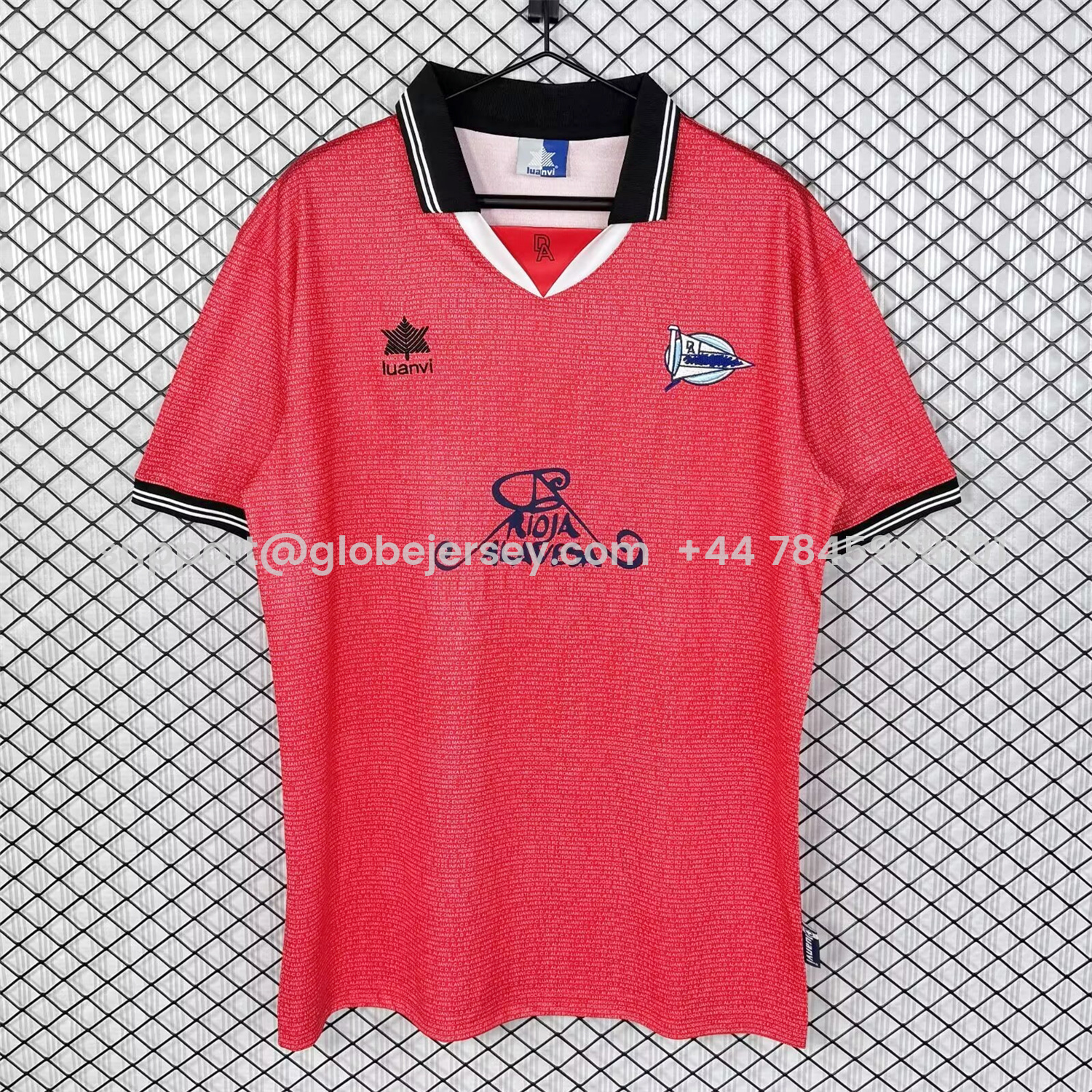 GlobeJersey-Retro Deportivo Alavés 2000-01 Away Jersey