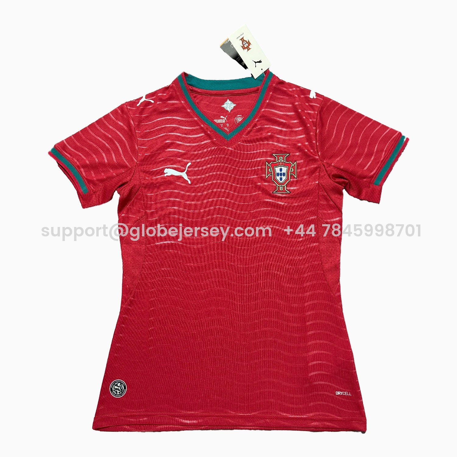 GlobeJersey-Women's Portugal 2026 Home Jersey