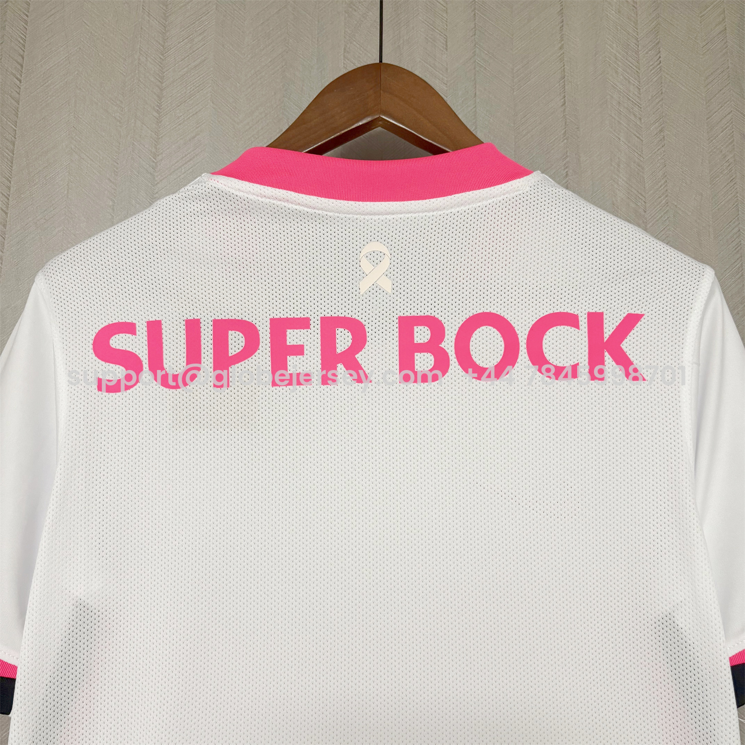 GlobeJersey-Sporting CP 25-26 Pink And White Special Jersey - Fans Version