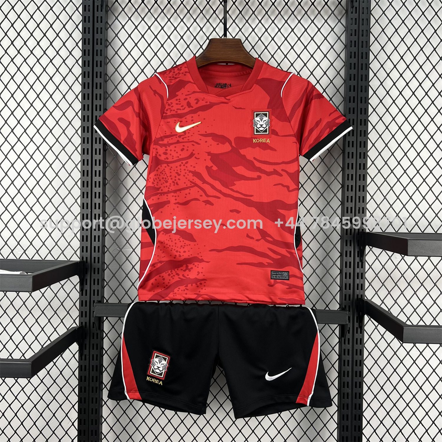 GlobeJersey-South Korea 2026 Home Kids Kit