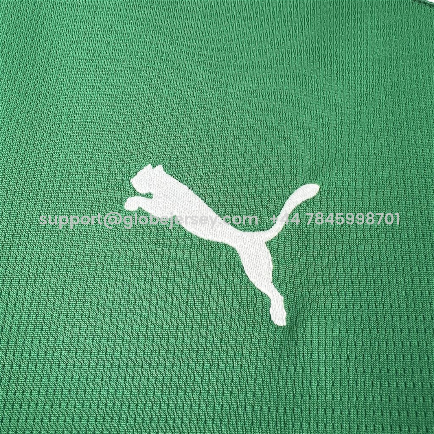 GlobeJersey-Palmeiras 26-27 Home Jersey With All Sponsors - Fans Version